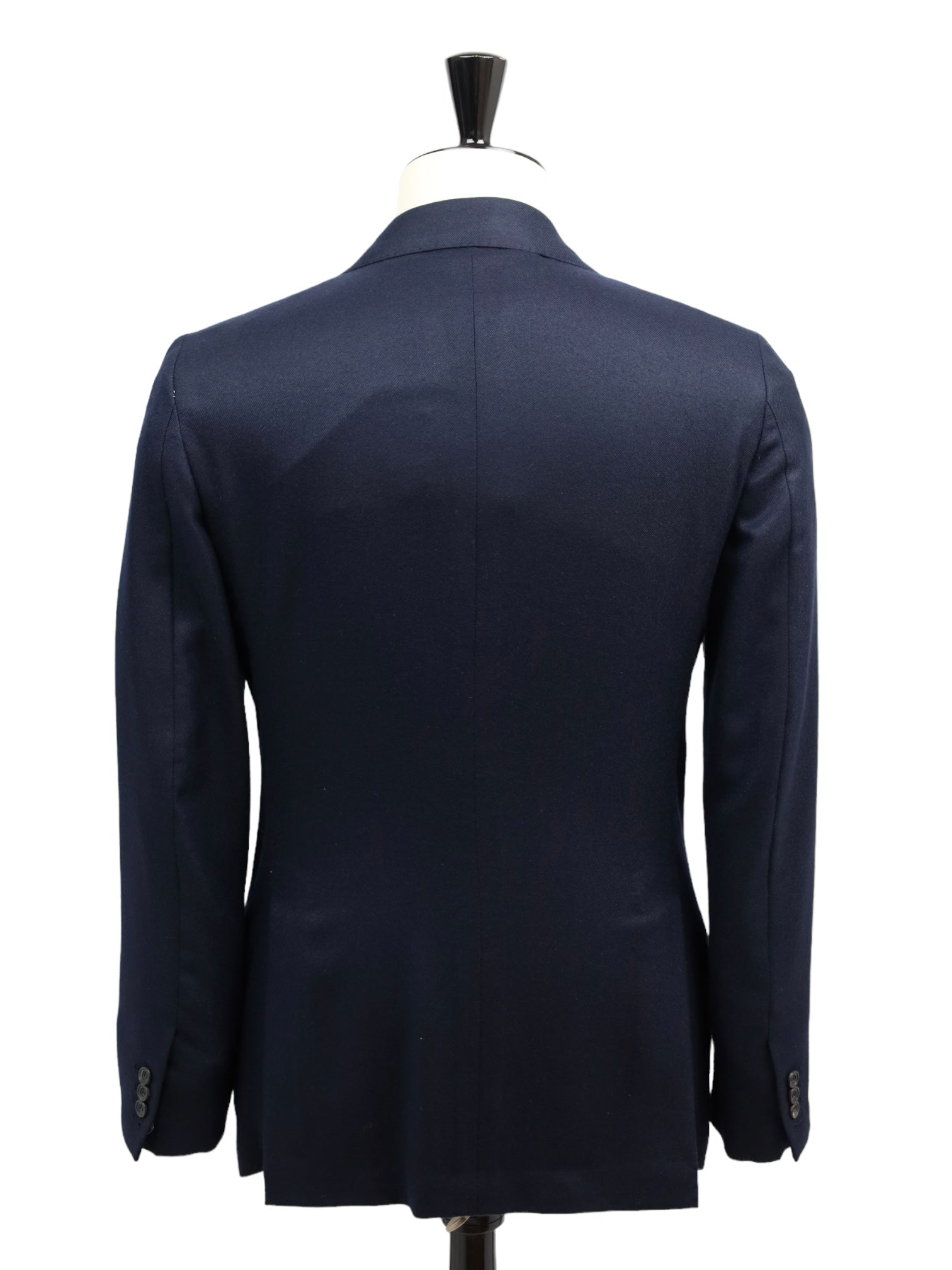 Kiton Navy Cashmere Twill Jacket