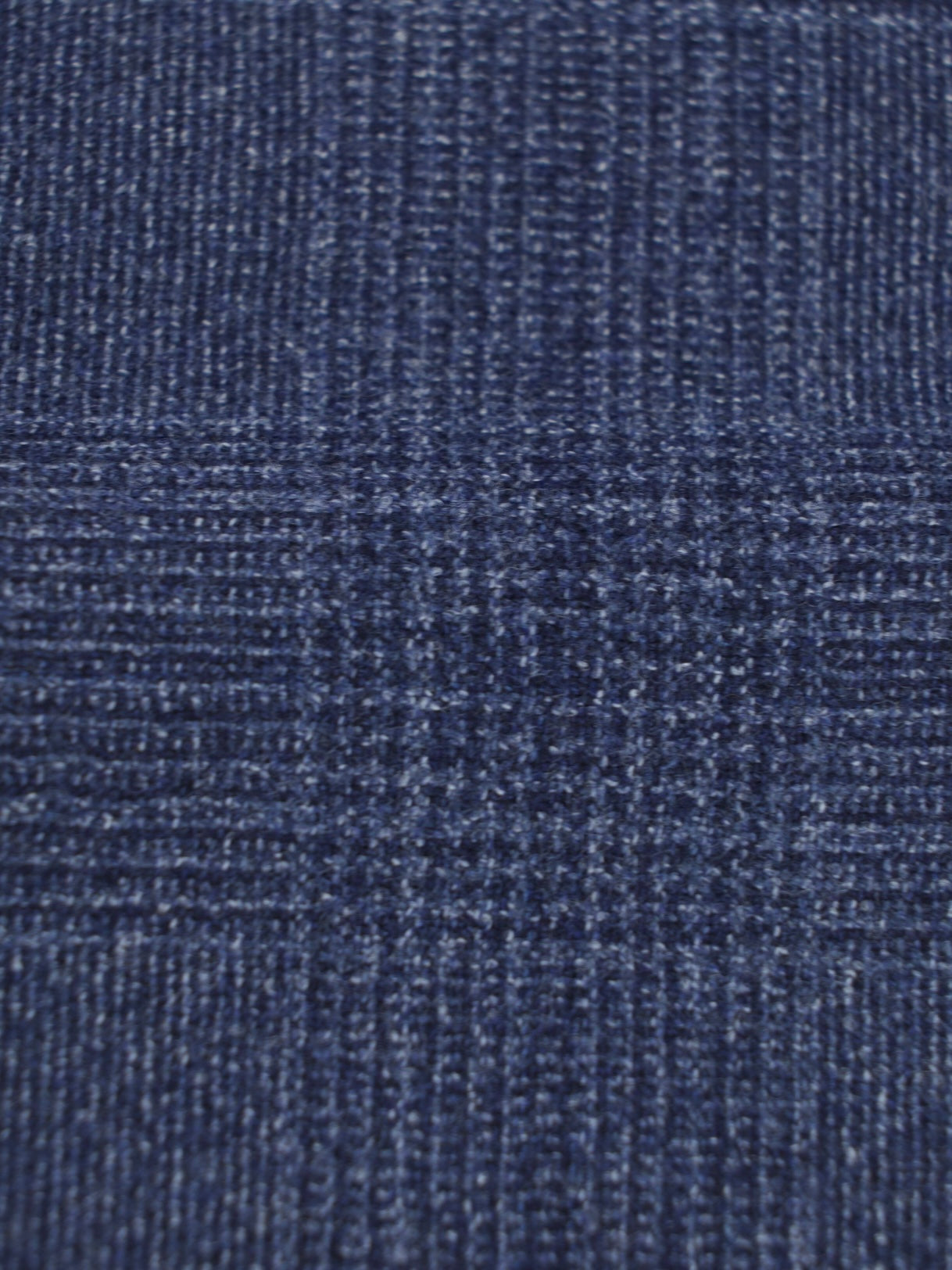 Cesare Attolini Blue Wool Double-Breasted Prince of Wales Suit