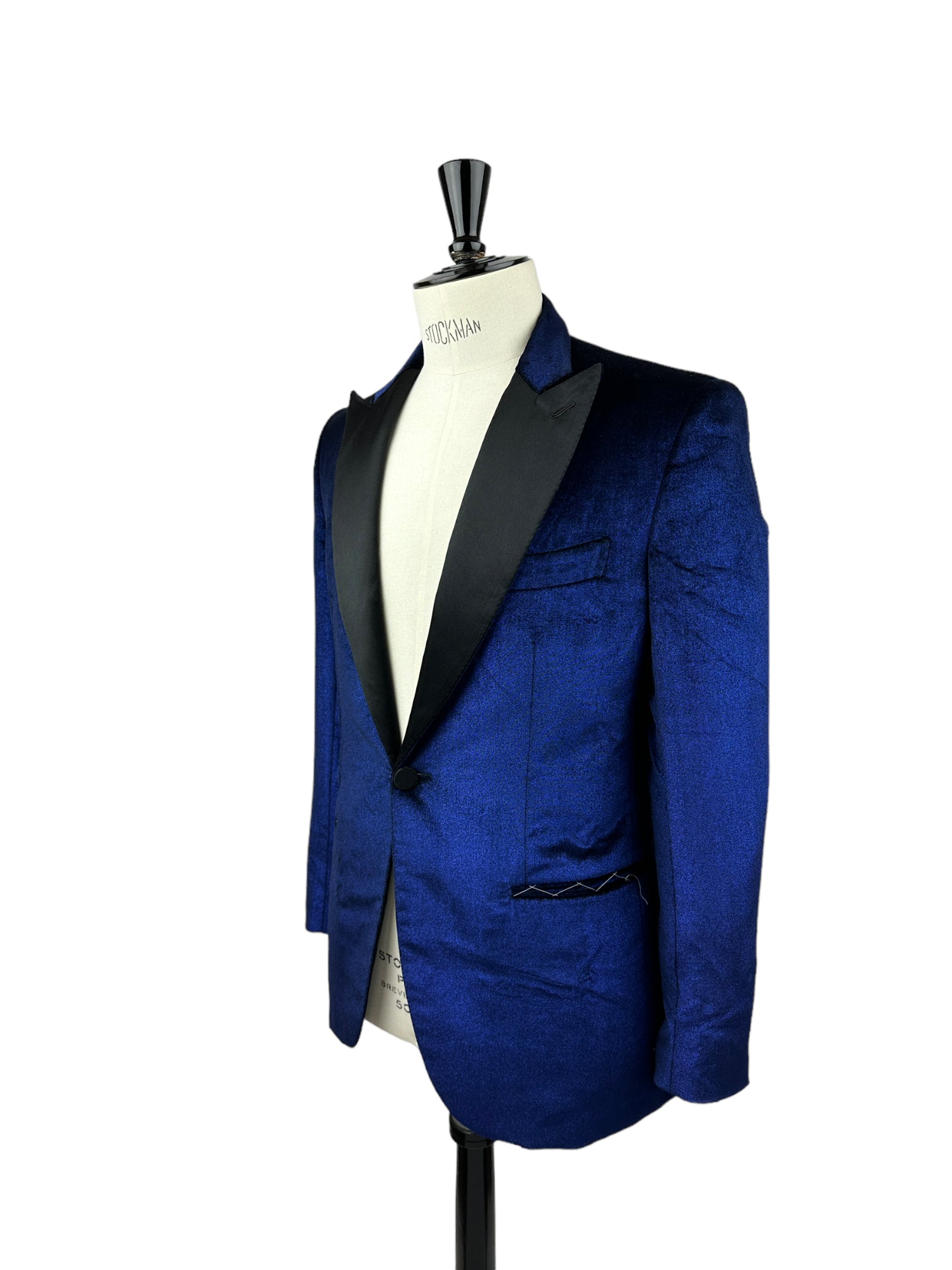 Brioni Blue Velvet Smoking Jacket