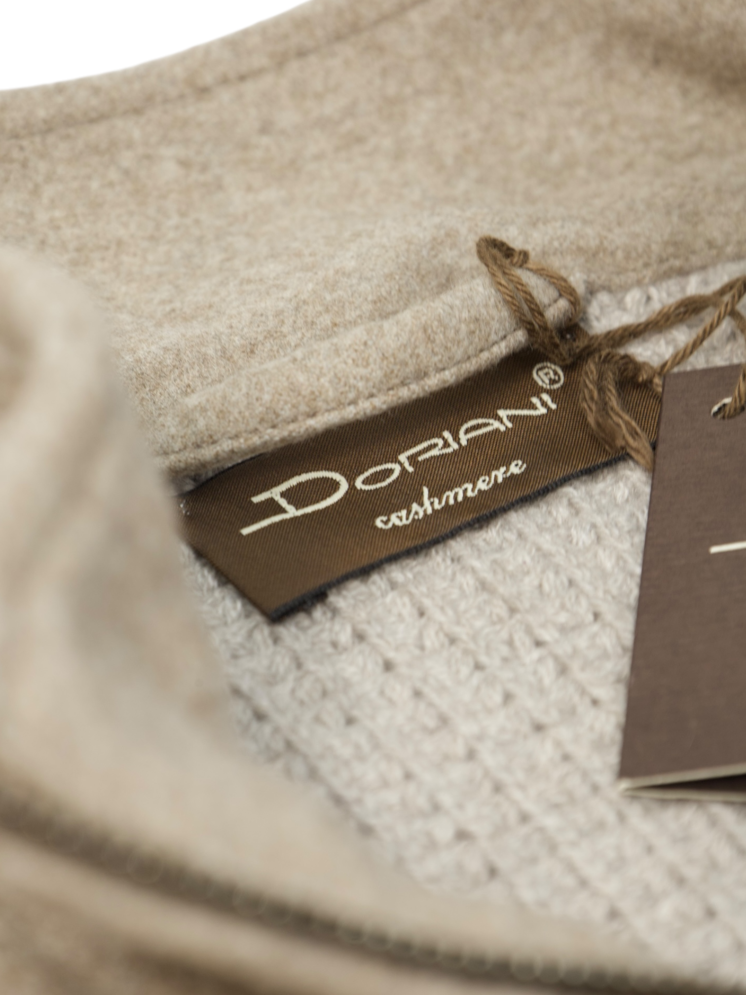 Doriani Cashmere Light Brown Cashmere Knitwear