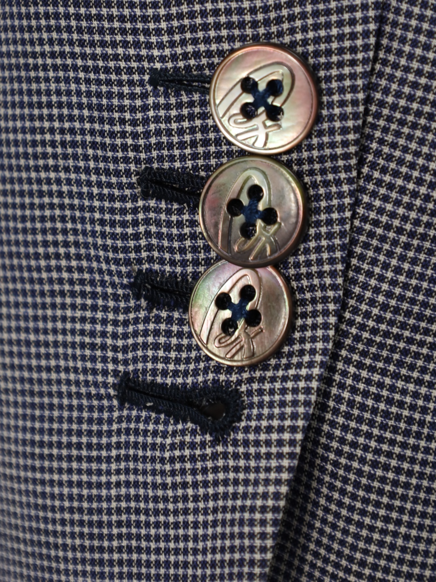 Brioni Ice Blue Micro-Pattern Unconstructed Jacket
