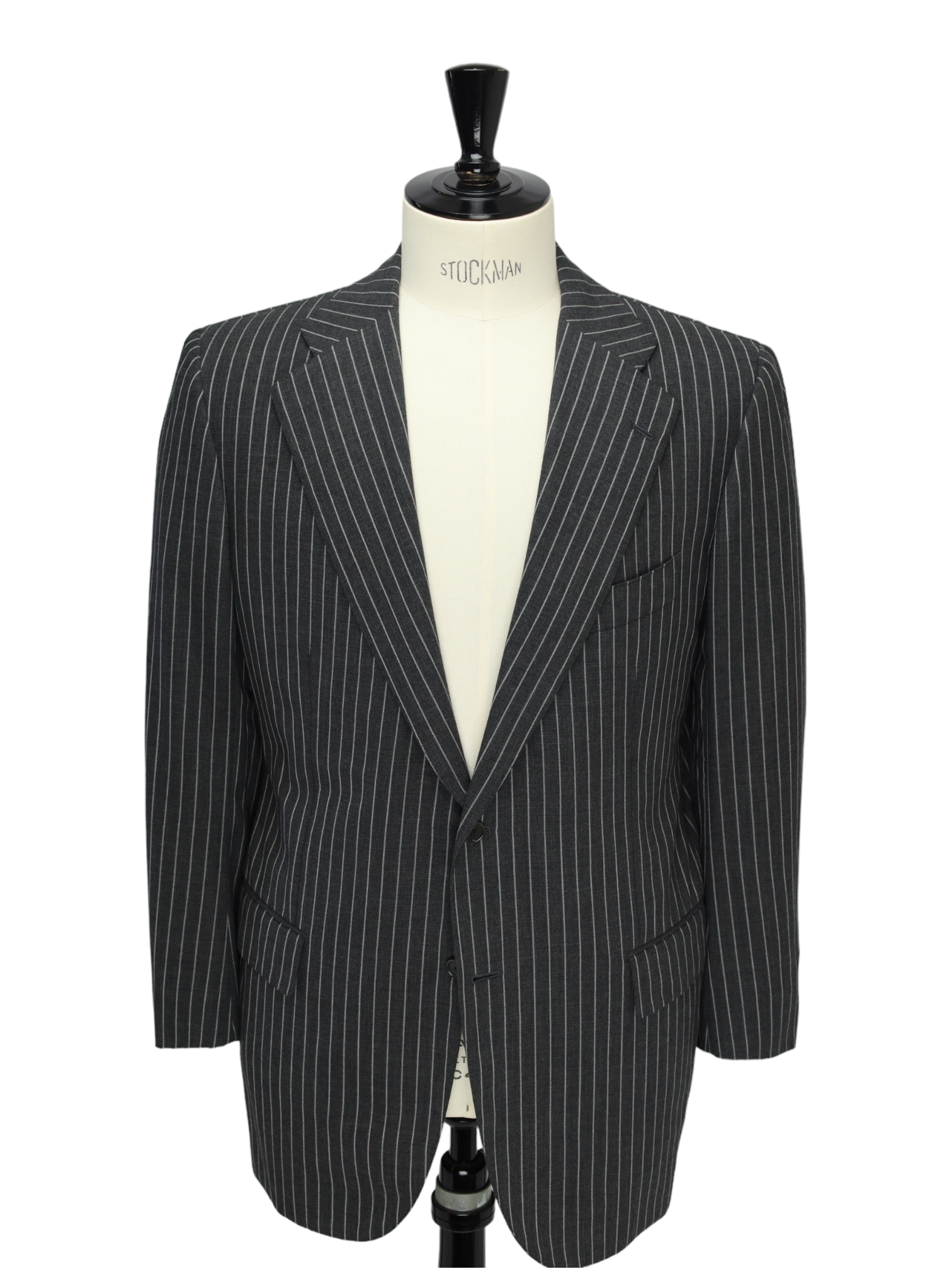 Cesare Attolini Grey Pinstripe Suit