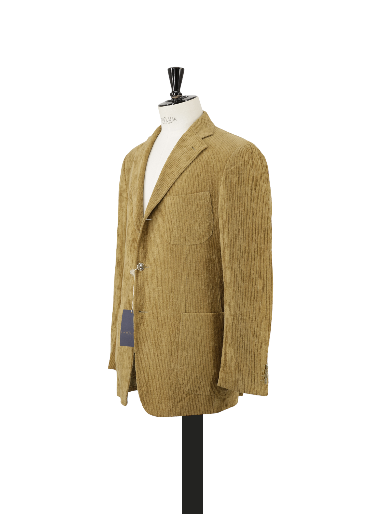 Lardini Brown Cotton Corduroy "Ivy League" Jacket