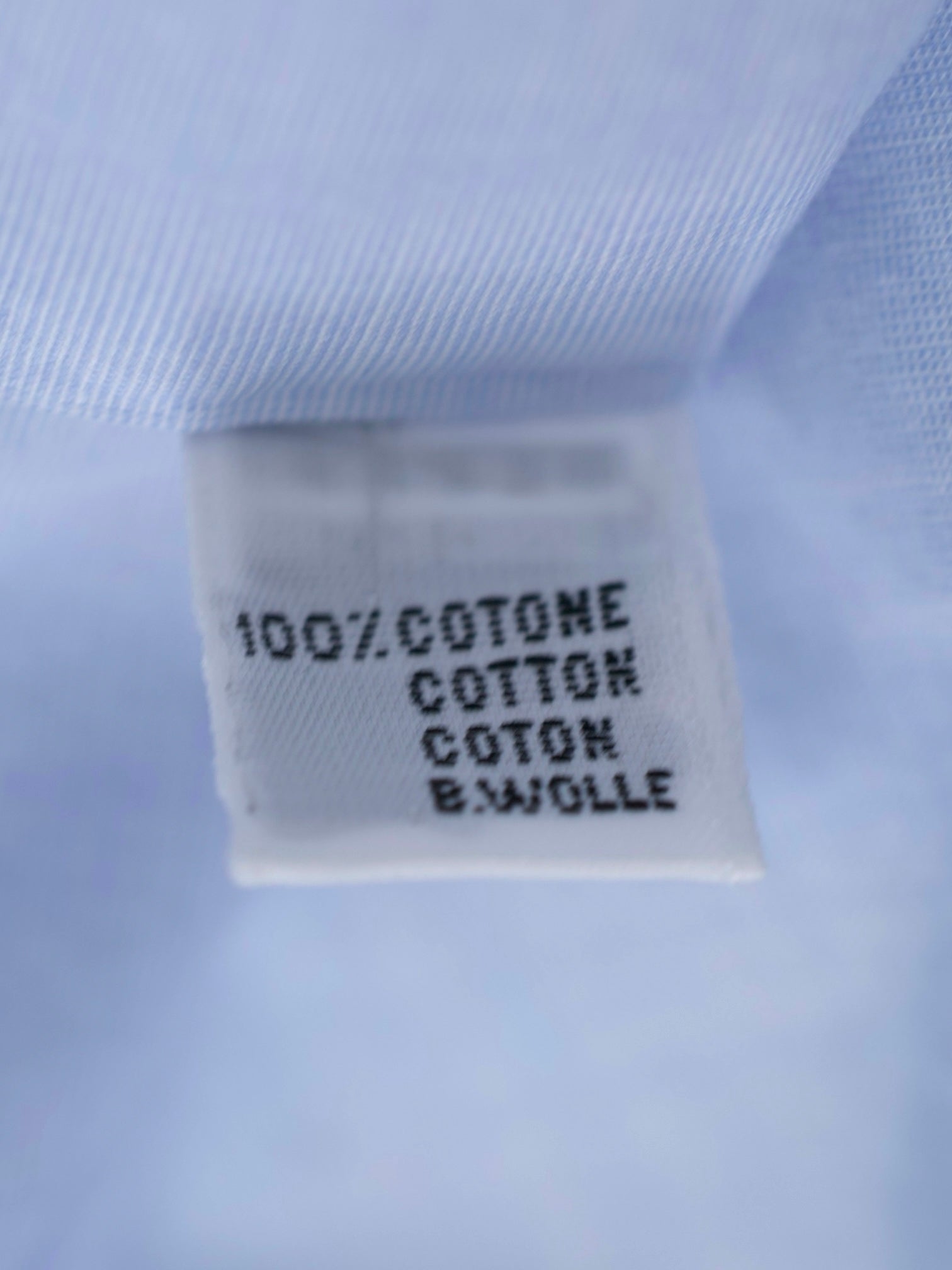 Kiton Ice-Blue Cotton Plain Summer Shirt