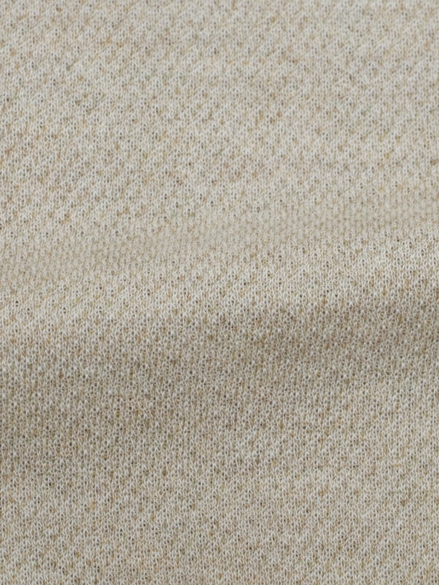 Mandelli Sand Wool & Cotton Knitted Jacket