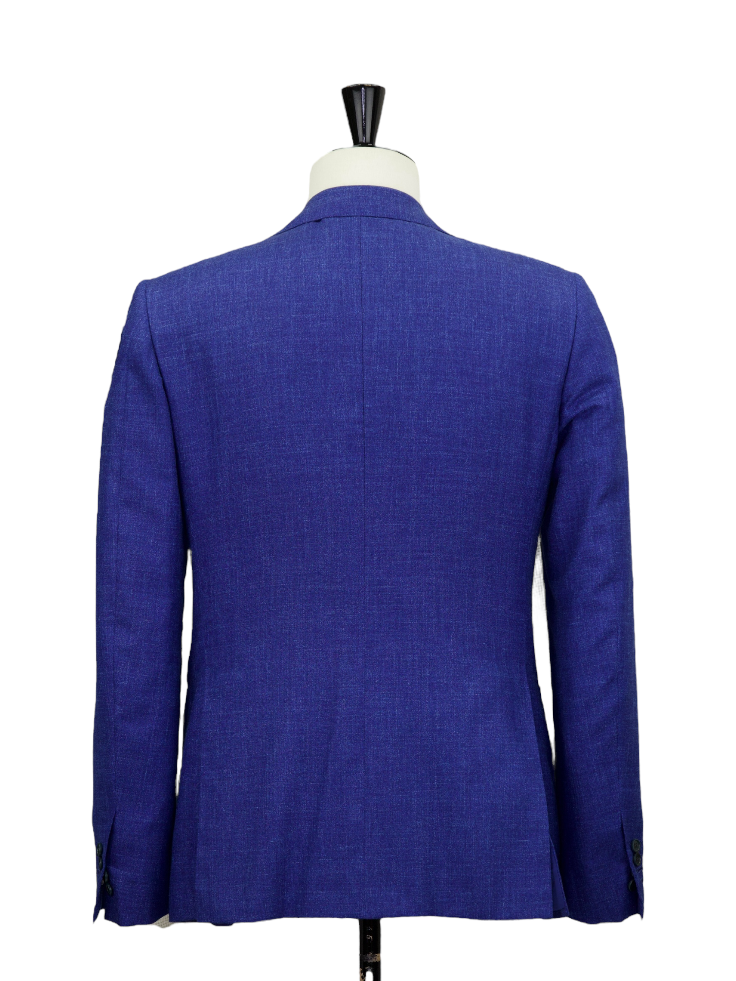 Kiton Cobalt Blue Cashmere, Linen and Silk Melange Suit