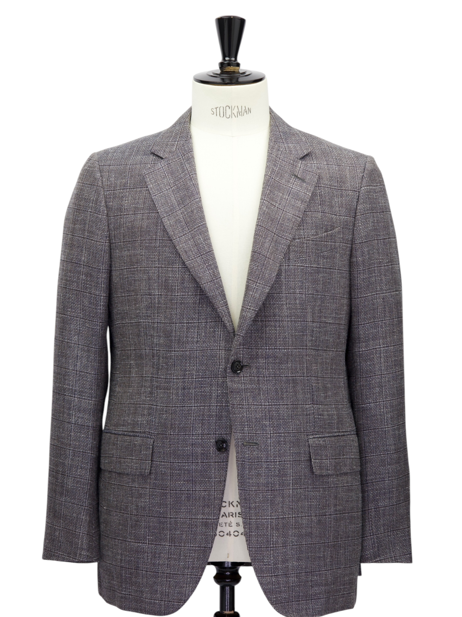 Ermenegildo Zegna Light Brown Wool, Silk & Linen Couture Jacket