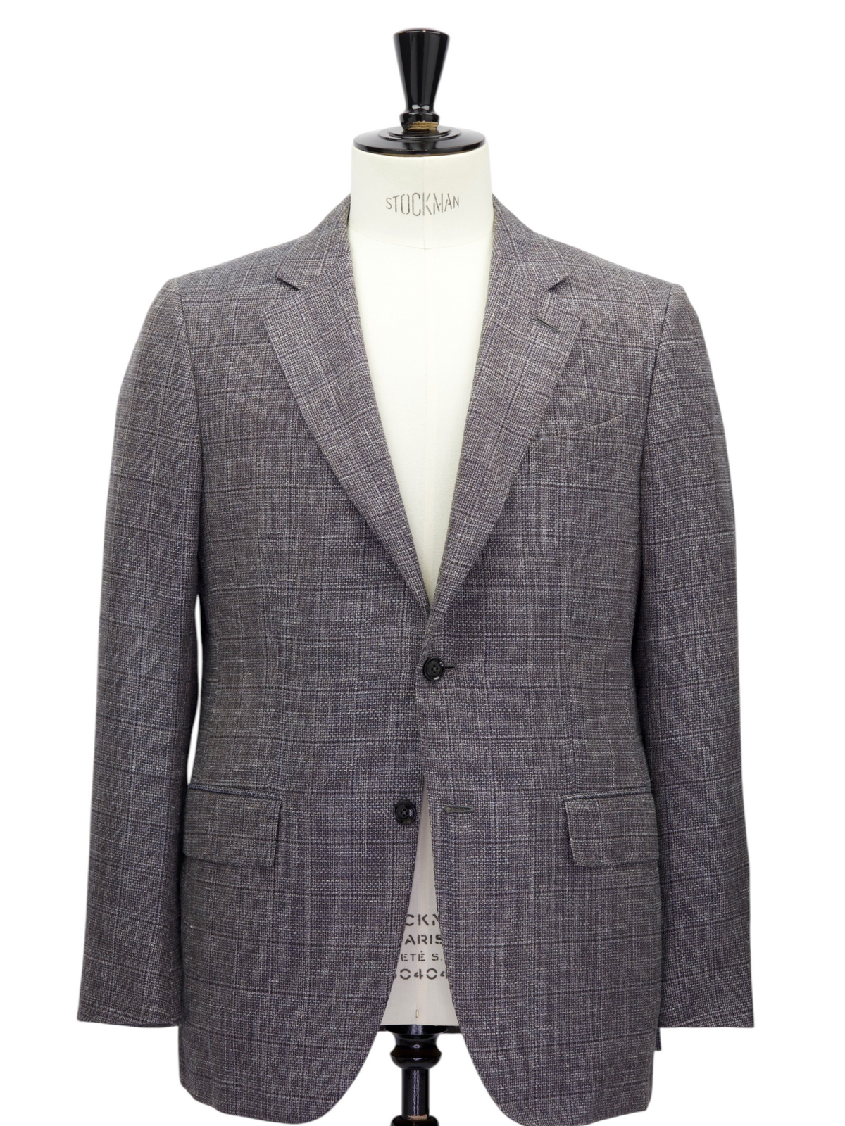 Ermenegildo Zegna Light Brown Wool, Silk & Linen Couture Jacket