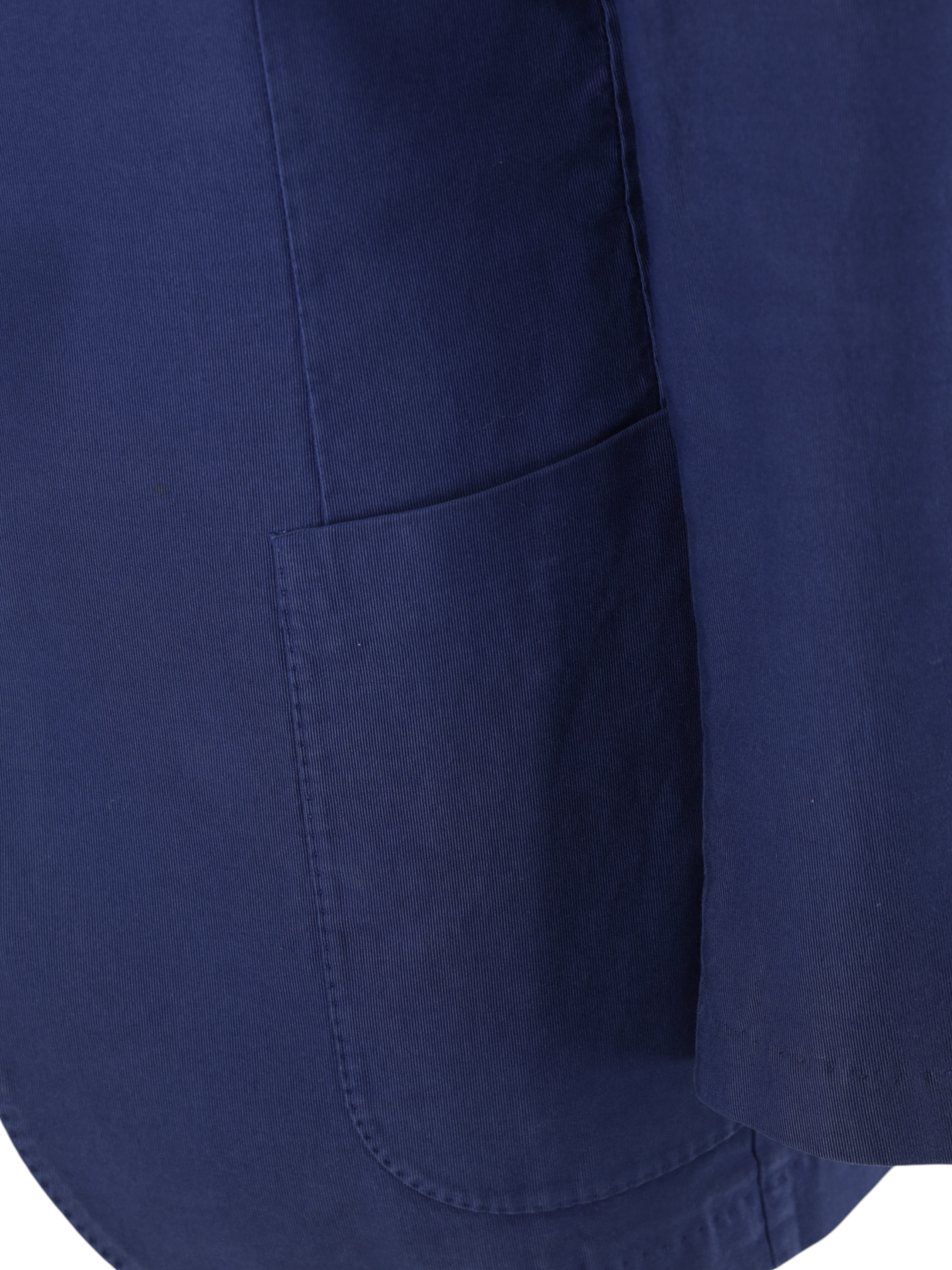 Ermenegildo Zegna Blue Pure-Cotton Twill Summer Jacket