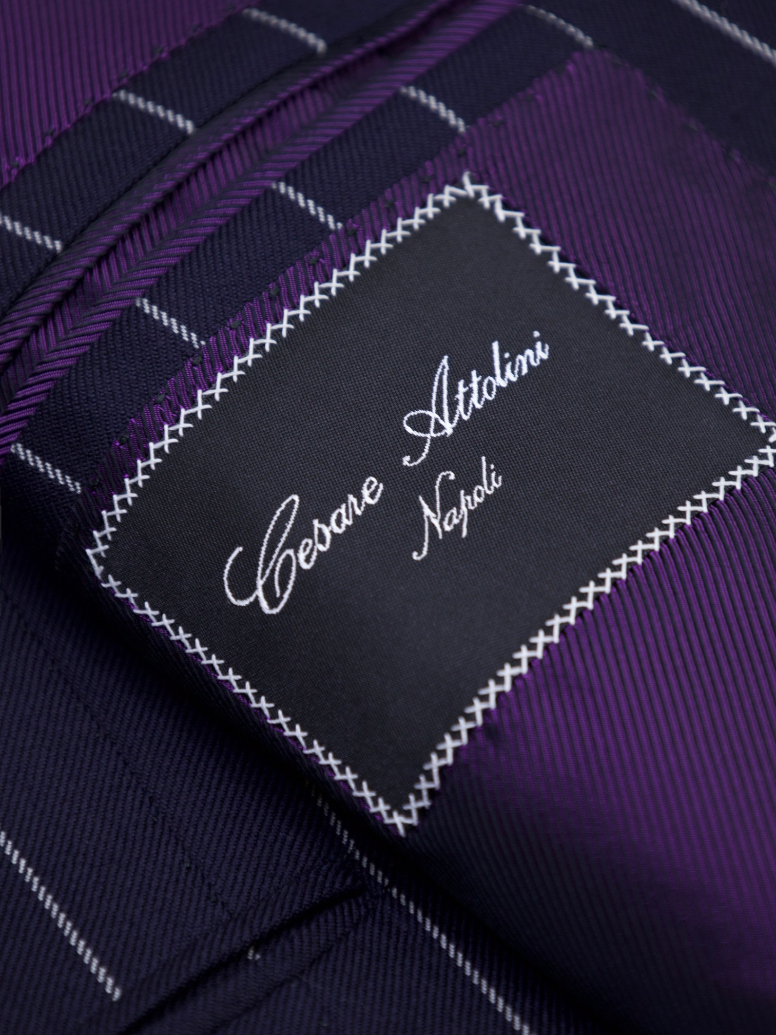 Cesare Attolini Blue Chalk Stripe Suit