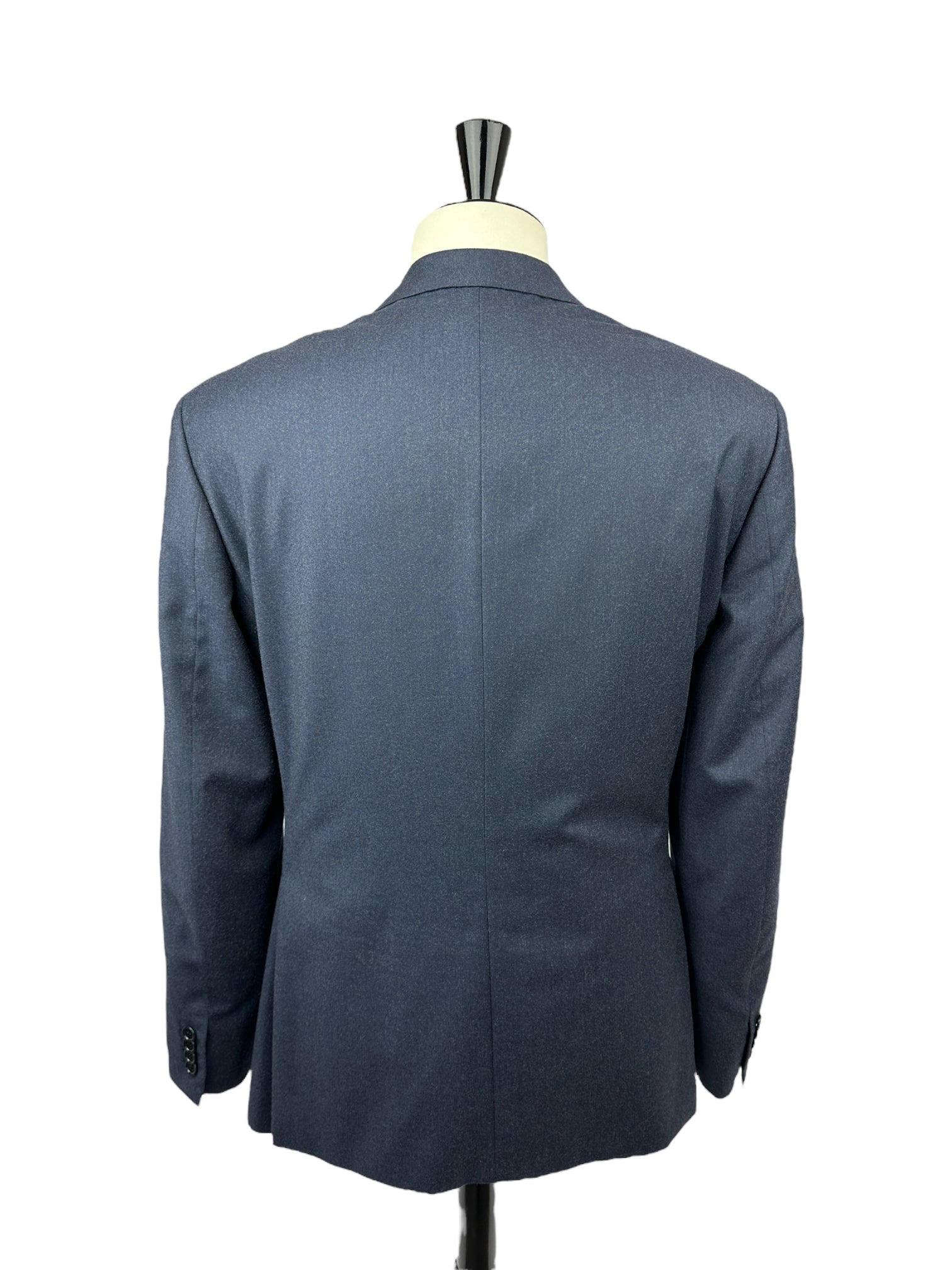 Brioni Navy Brushed Wool Brunico Blazer