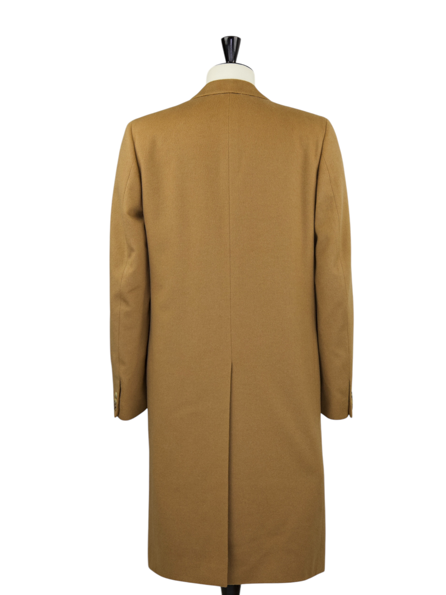 Austin Reed Vintage Brown Pure Cashmere Long Overcoat