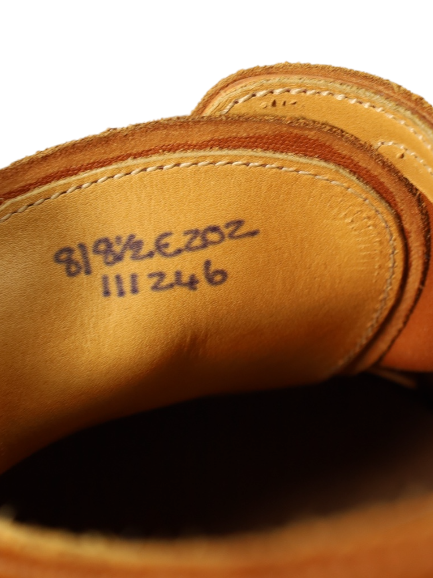 Edward Green Tobacco Suede Unlined Dover Derby