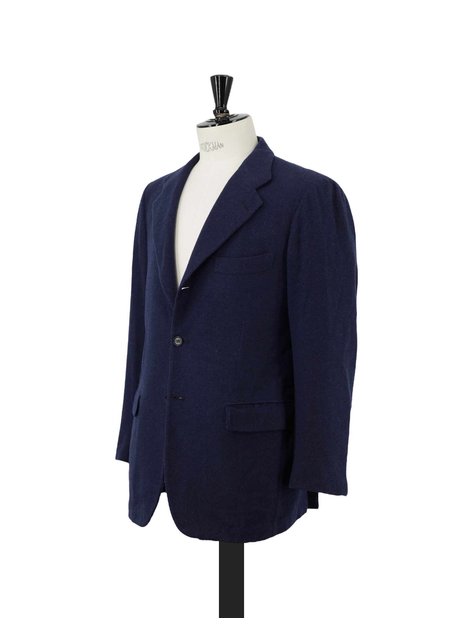 Kiton Dark Blue Pure Plushy-Cashmere Winter Jacket
