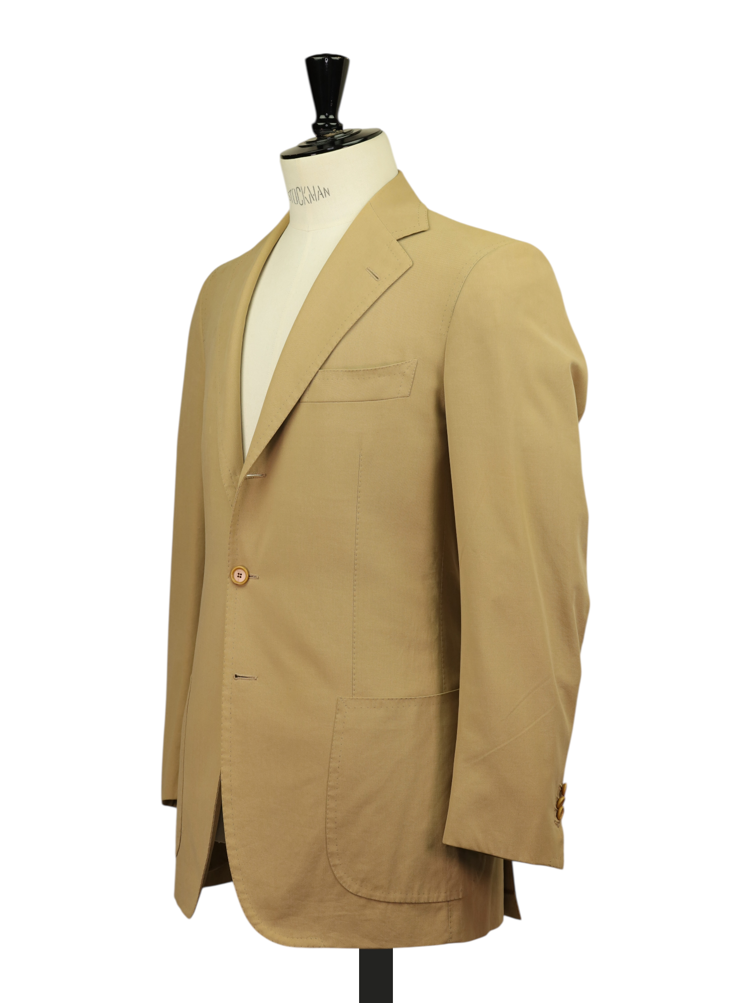 Cesare Attolini Beige Cotton-Twill Sartorial Summer Suit