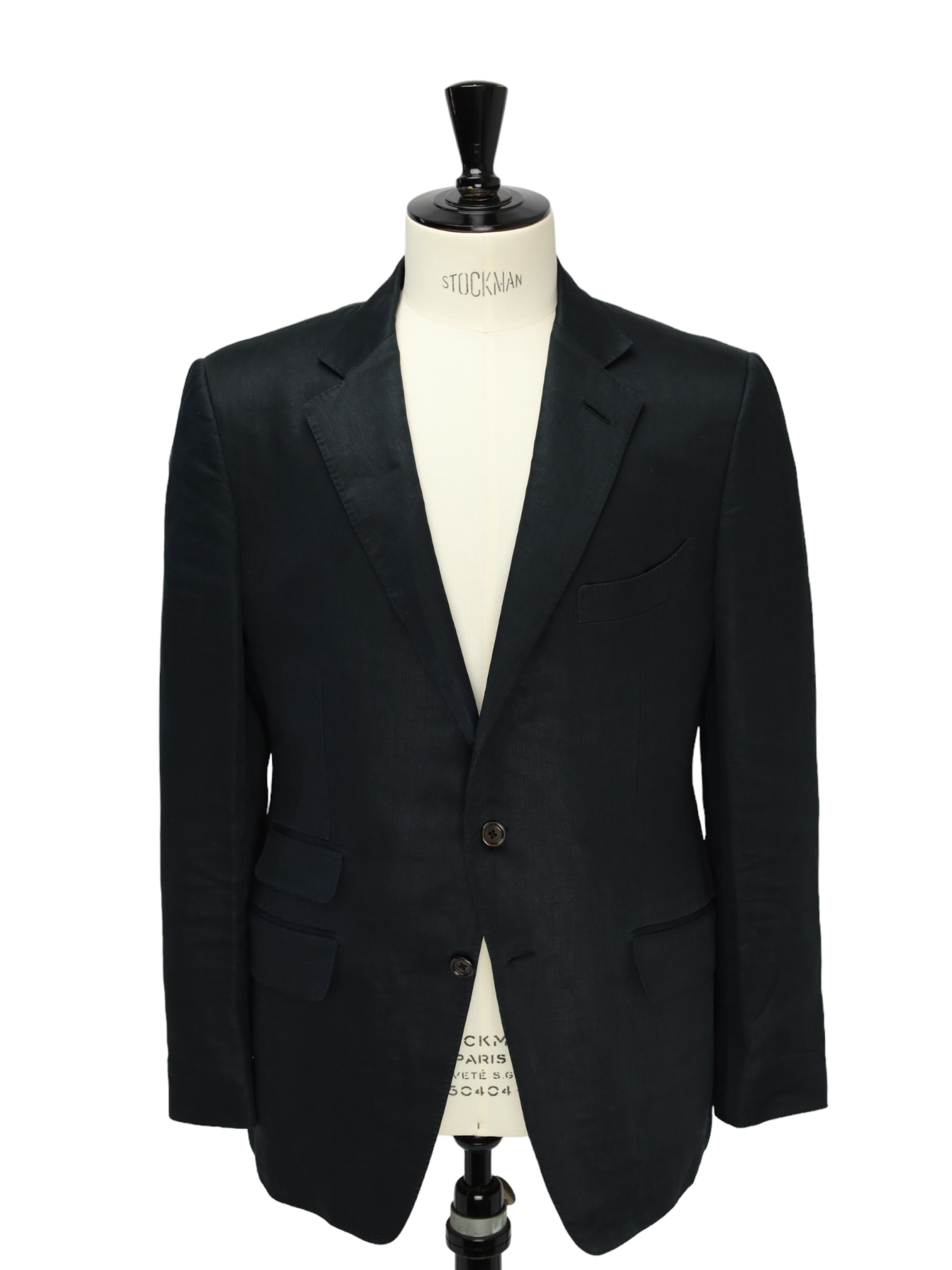 Tom Ford Black Linen O'Connor Jacket