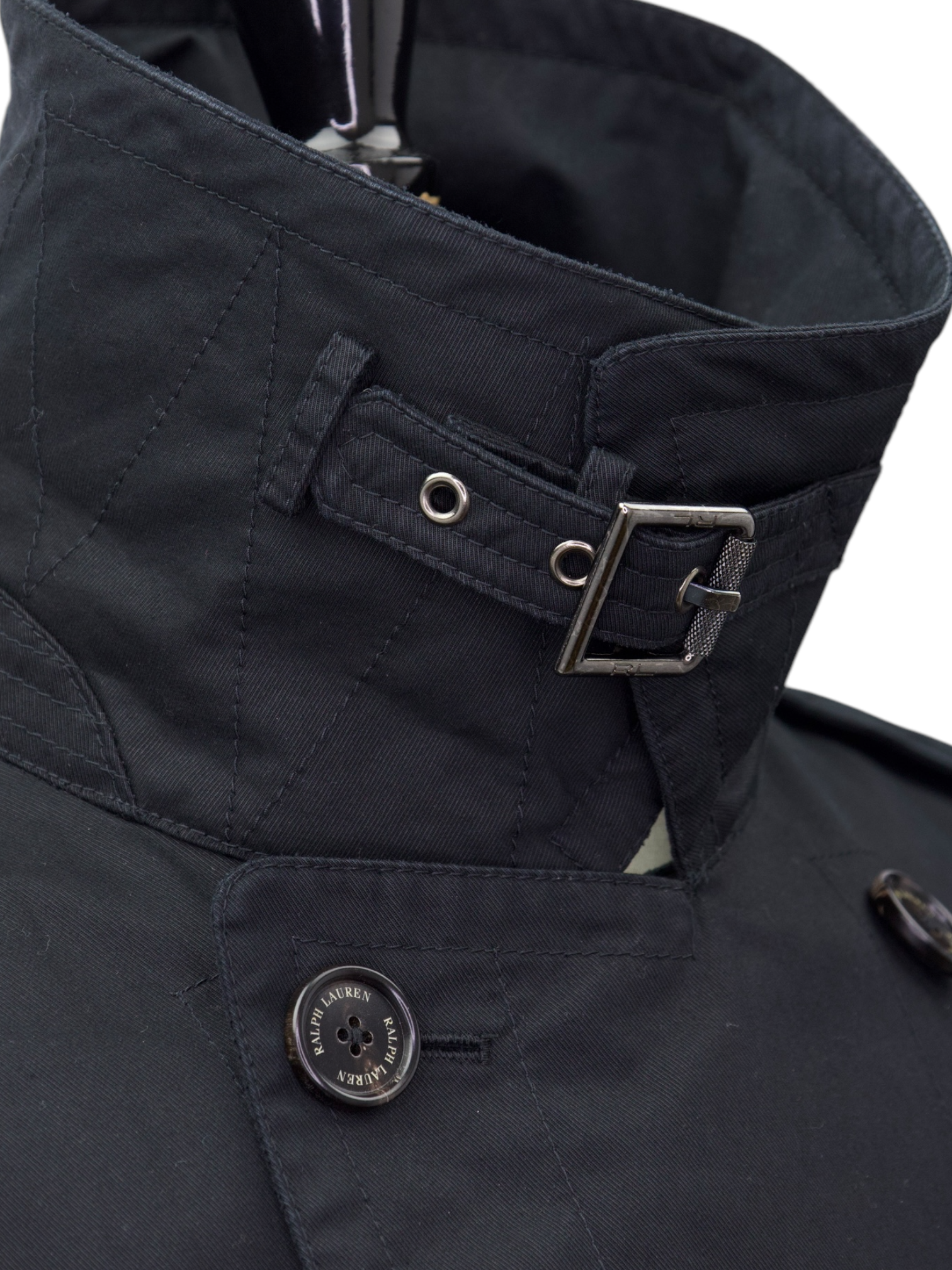 Ralph Lauren Purple Label Black Cotton Field Jacket