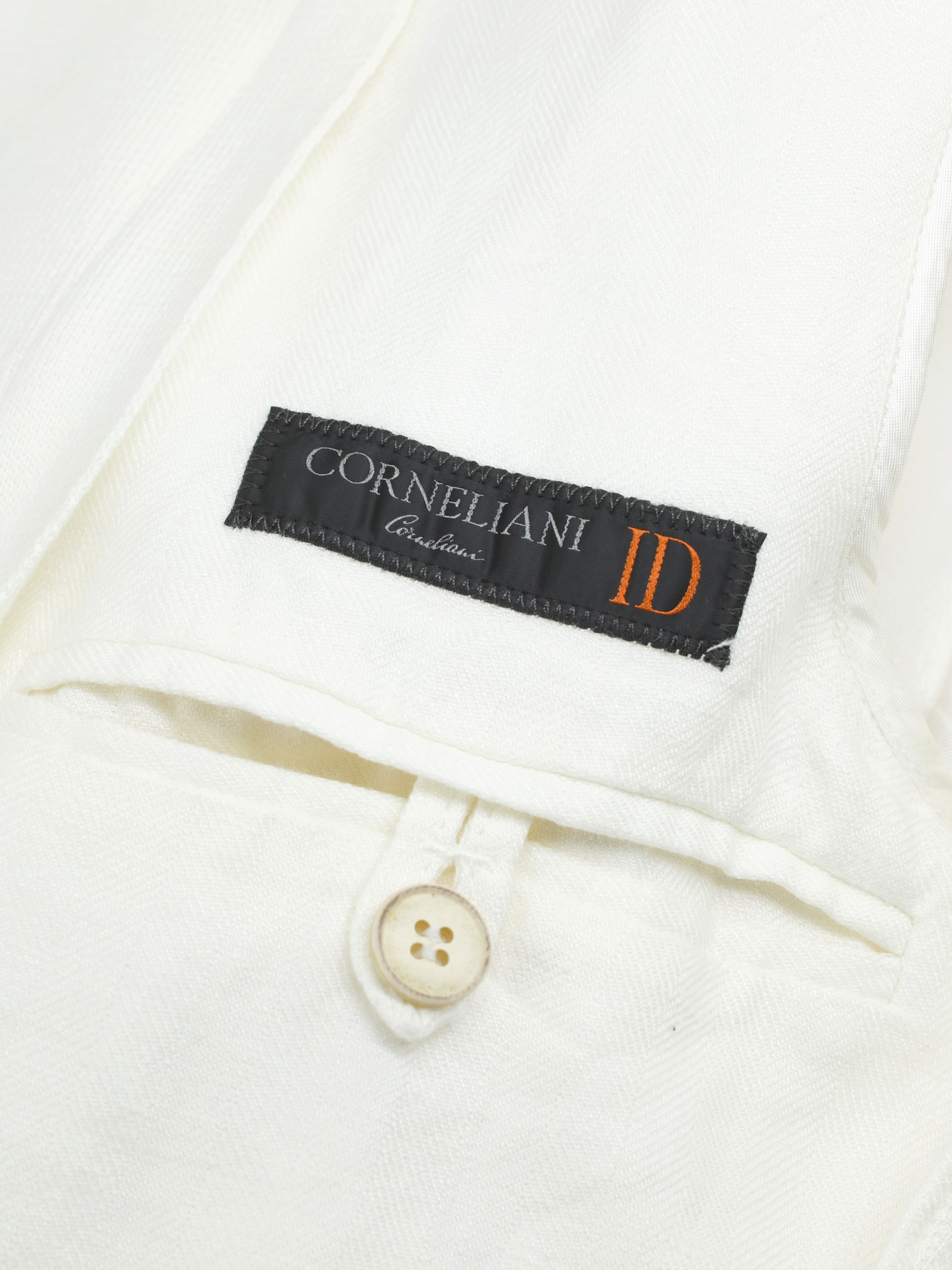 Corneliani ID White Pure-Linen Vespa Jacket
