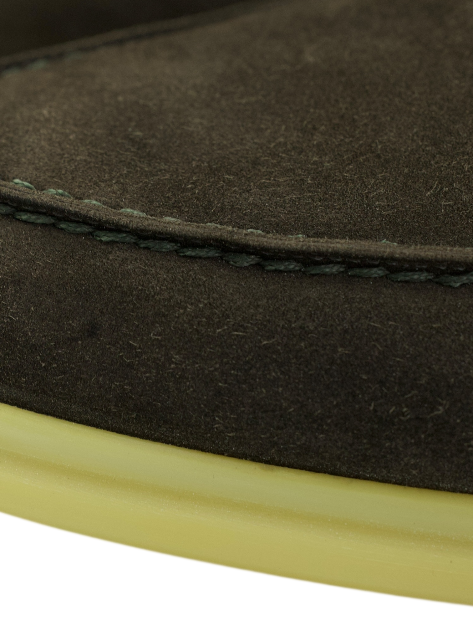 Loro Piana Chocolate Brown Suede Open Walk Ankle Boots