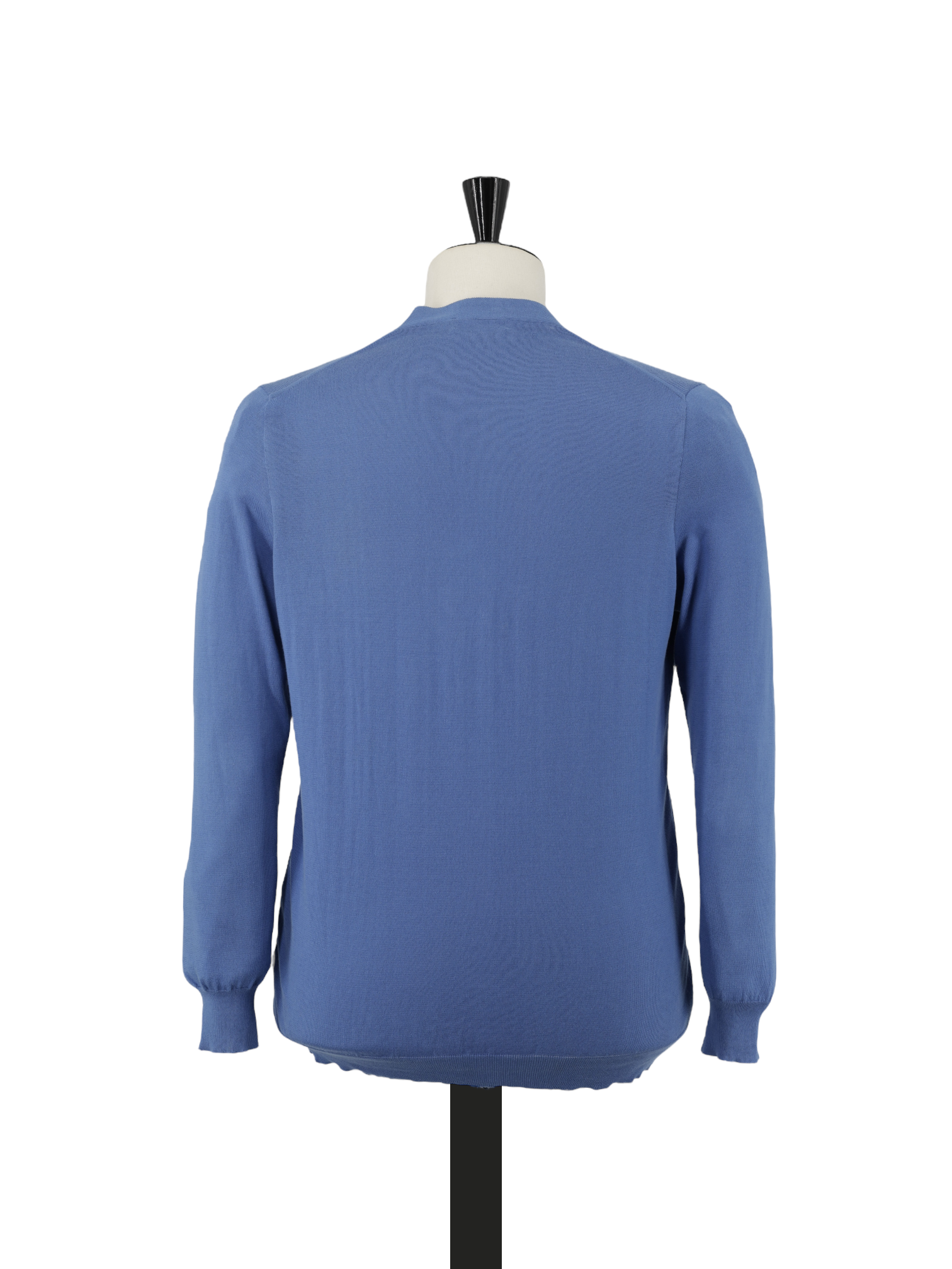 Cesare Attolini Olympic Blue Pure Sea-Island Cotton Cardigan
