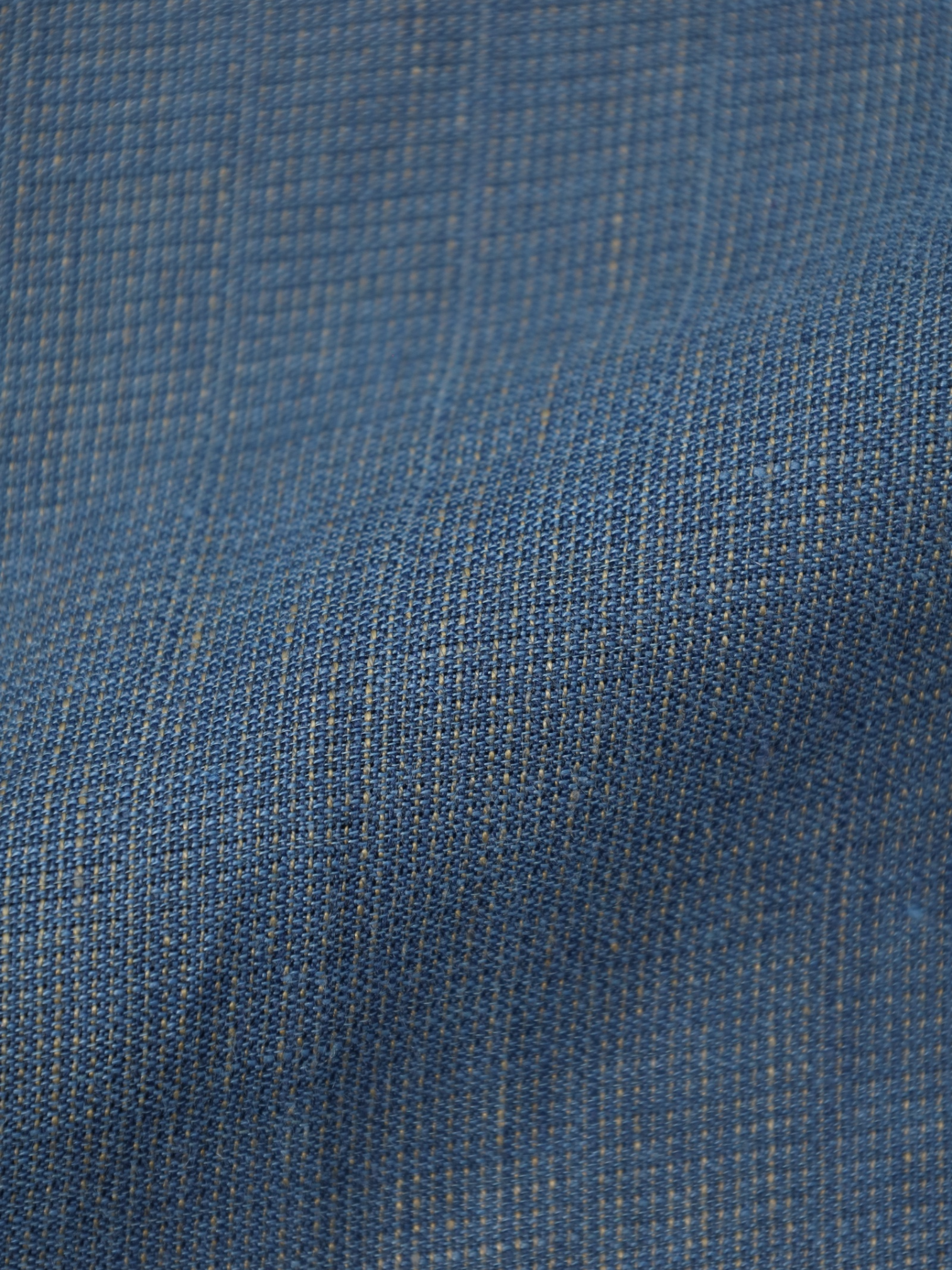 Loro Piana Light Blue Linen & Silk Micro-Pattern Jacket