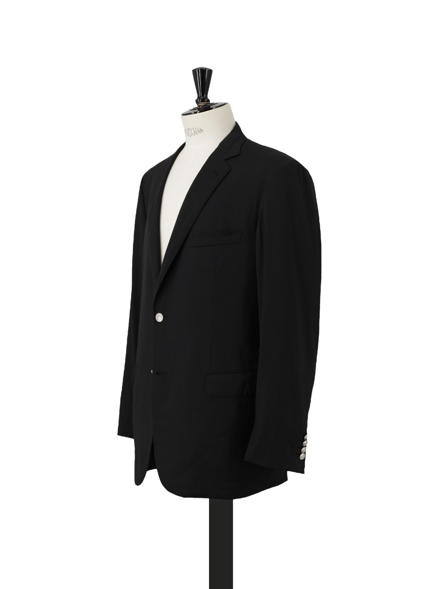 Brioni Black Wool & Metal Buttons Colosseo Blazer Jacket