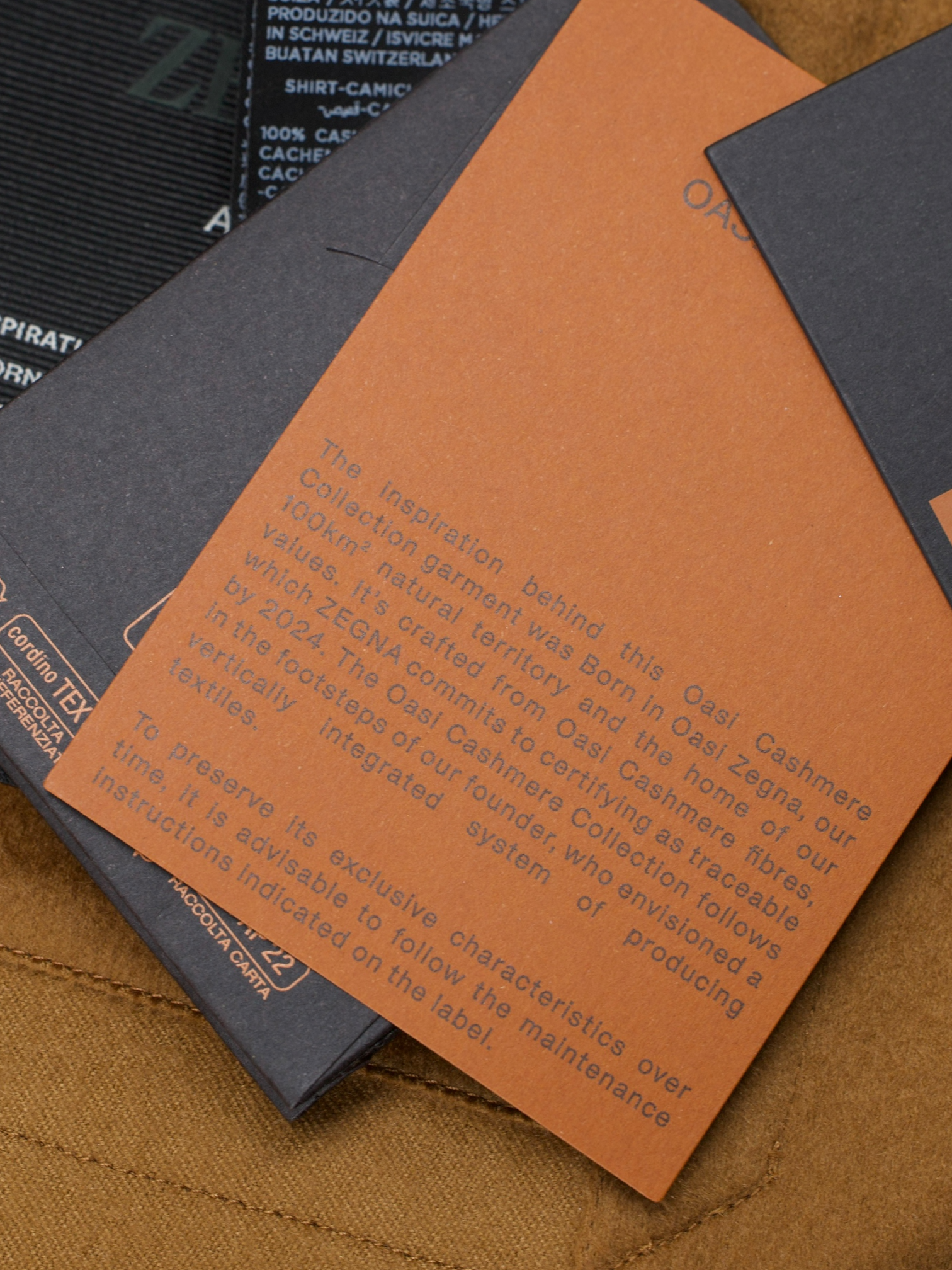 Ermenegildo Zegna Dark Foliage Oasi Cashmere Alba Overshirt