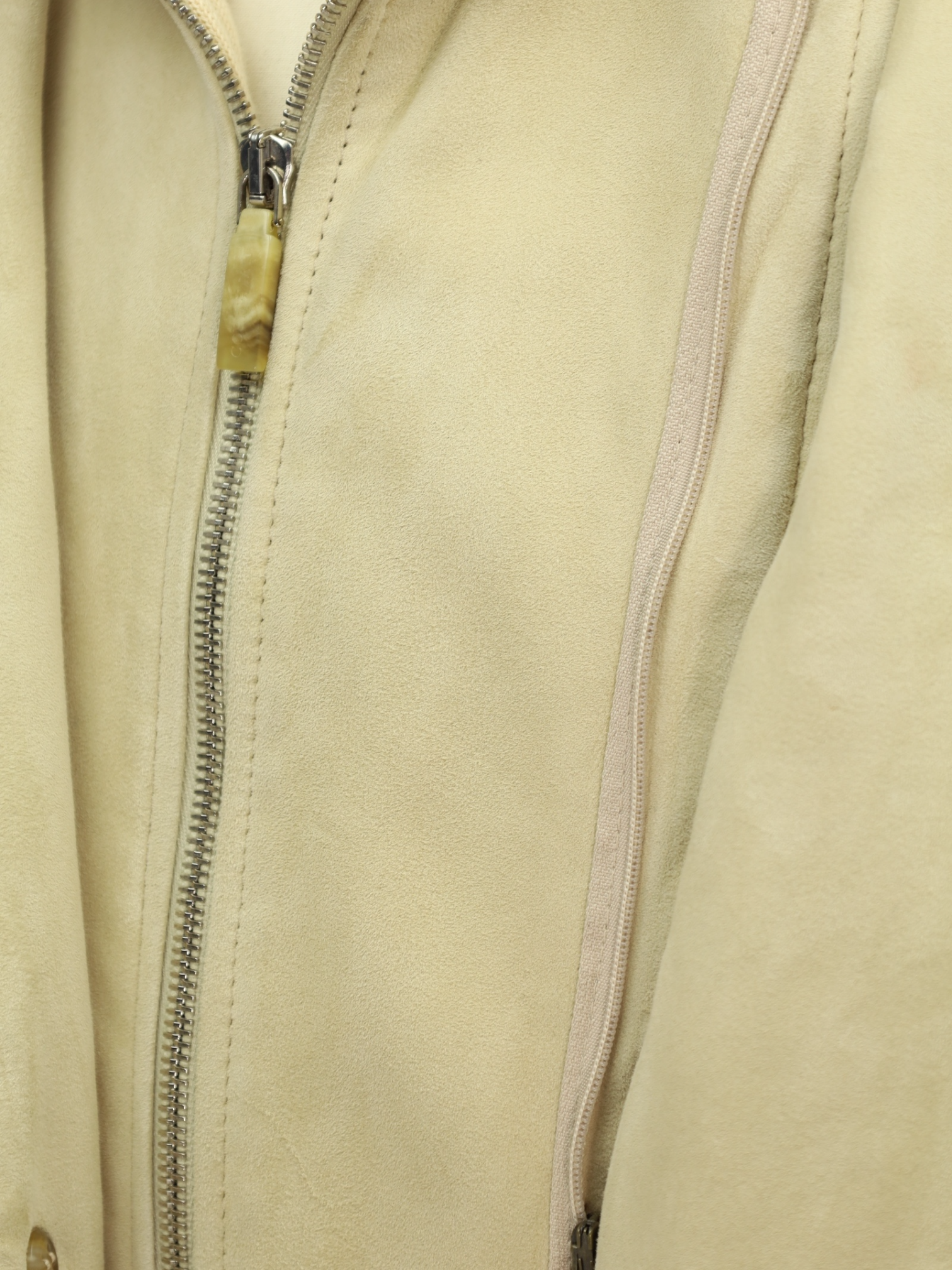 Corneliani Sand Goatskin Suede Vespa Jacket