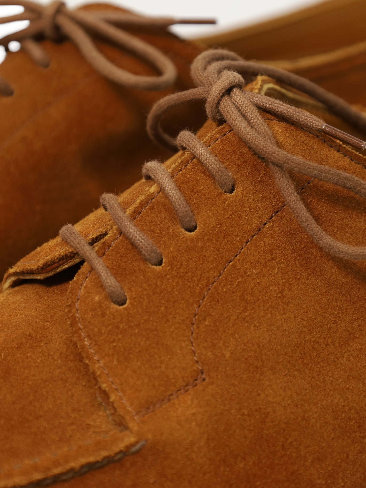 Edward Green Tobacco Suede Unlined Dover Derby