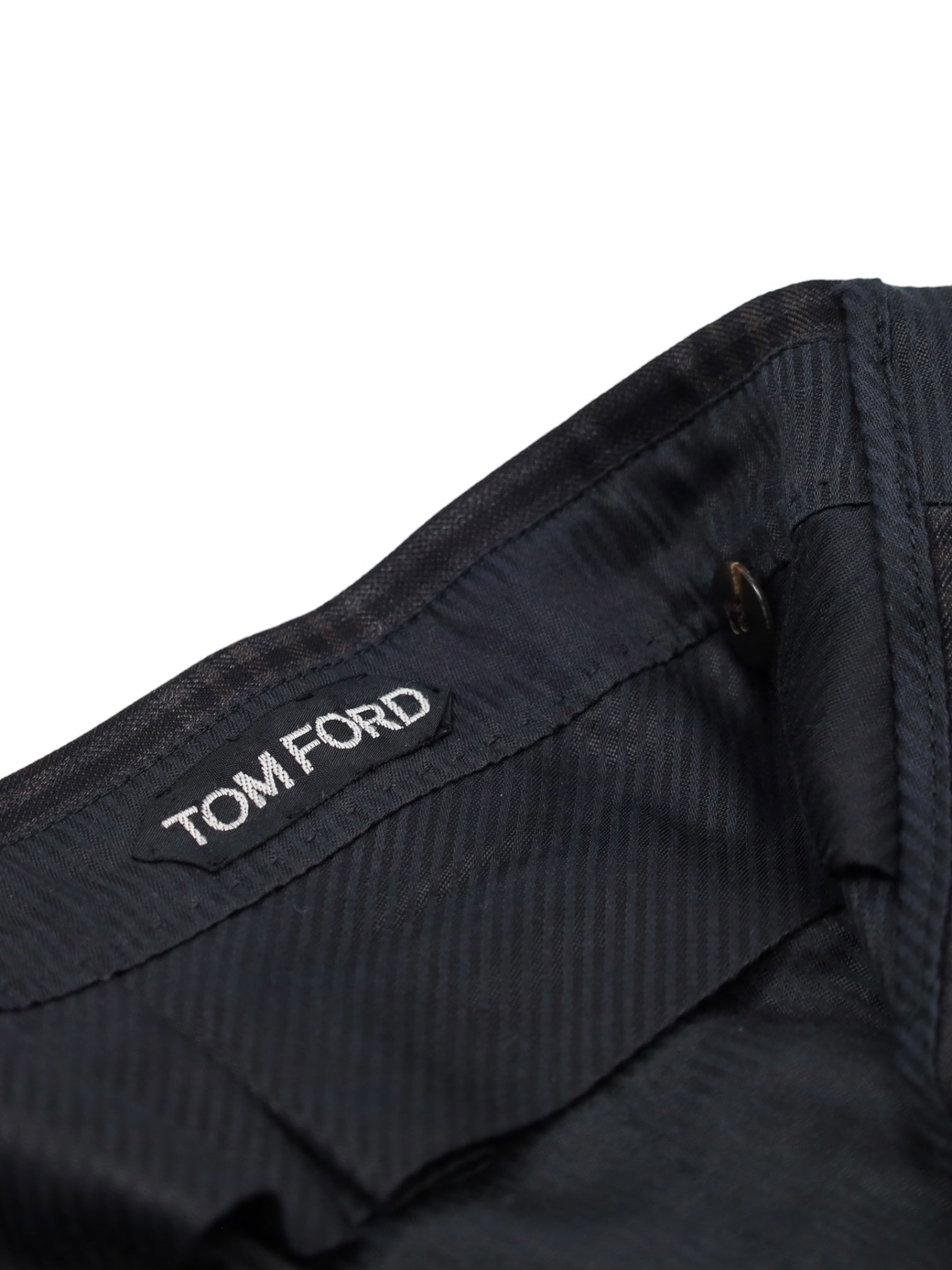 Tom Ford Dark Brown Glenplaid Suit
