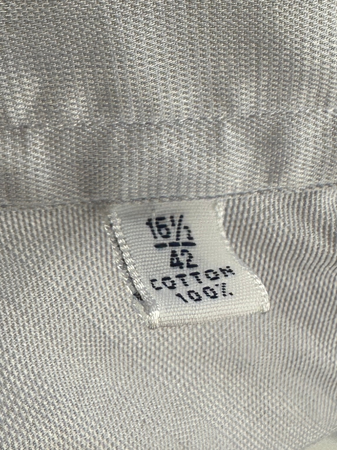 Fray Light Grey Button Down Shirt