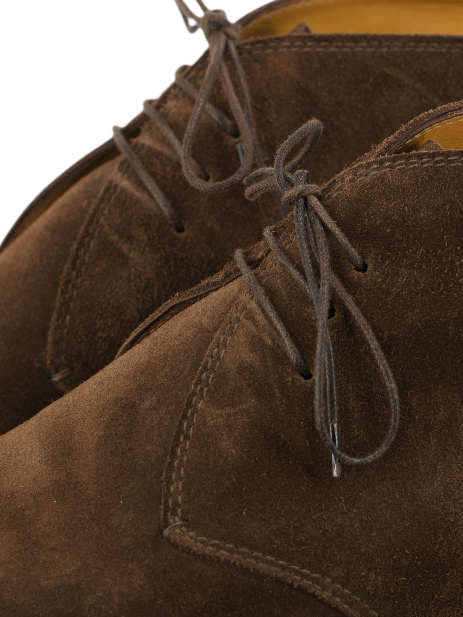 Bontoni Dark Brown Suede Norvegese Desert Boot