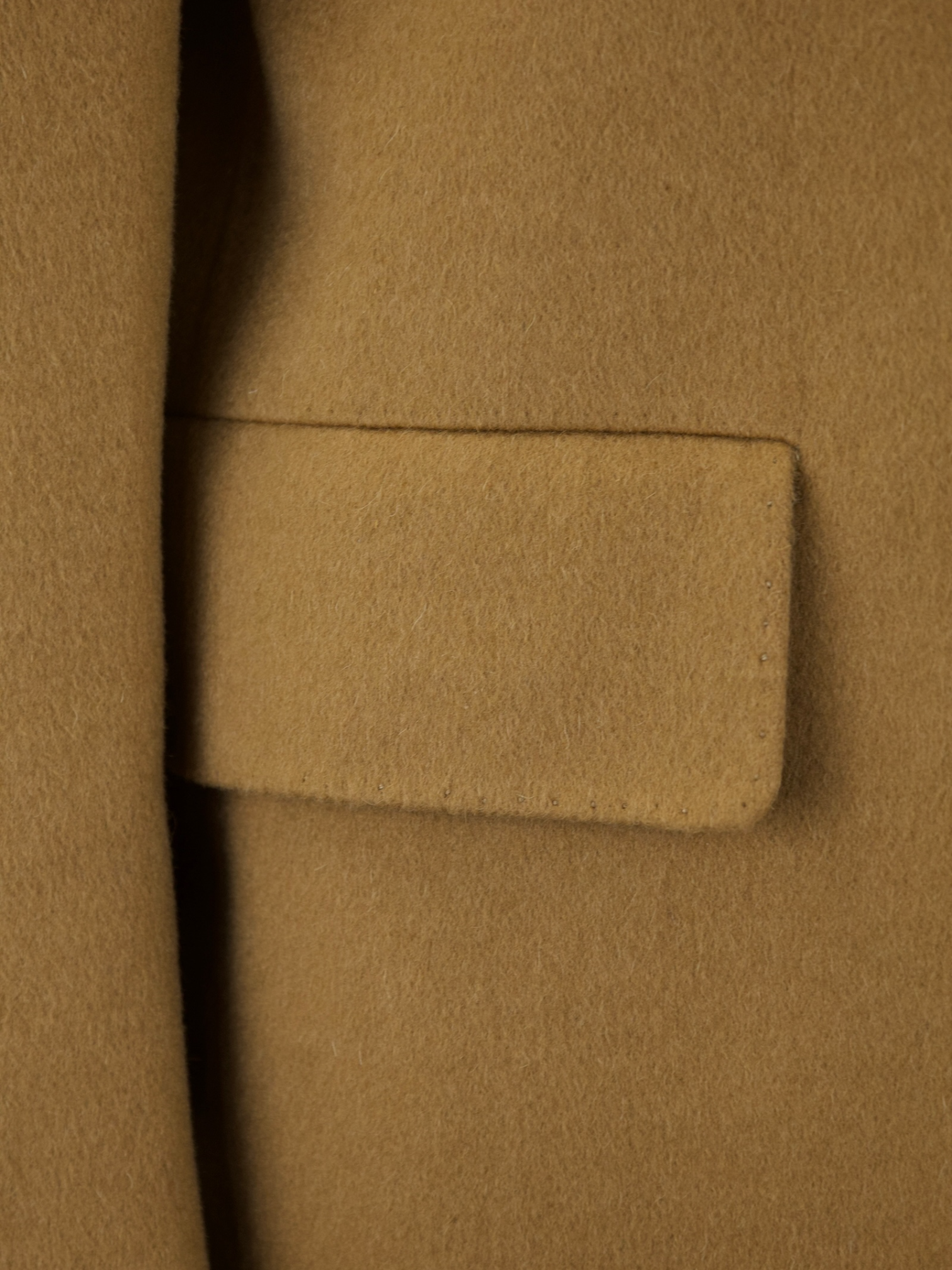 Austin Reed Vintage Brown Pure Cashmere Long Overcoat