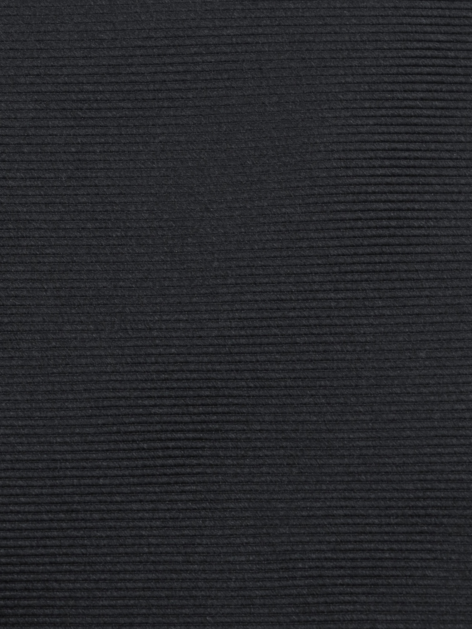 Turnbull & Asser Black Silk Classic Horizontal-Line TIe