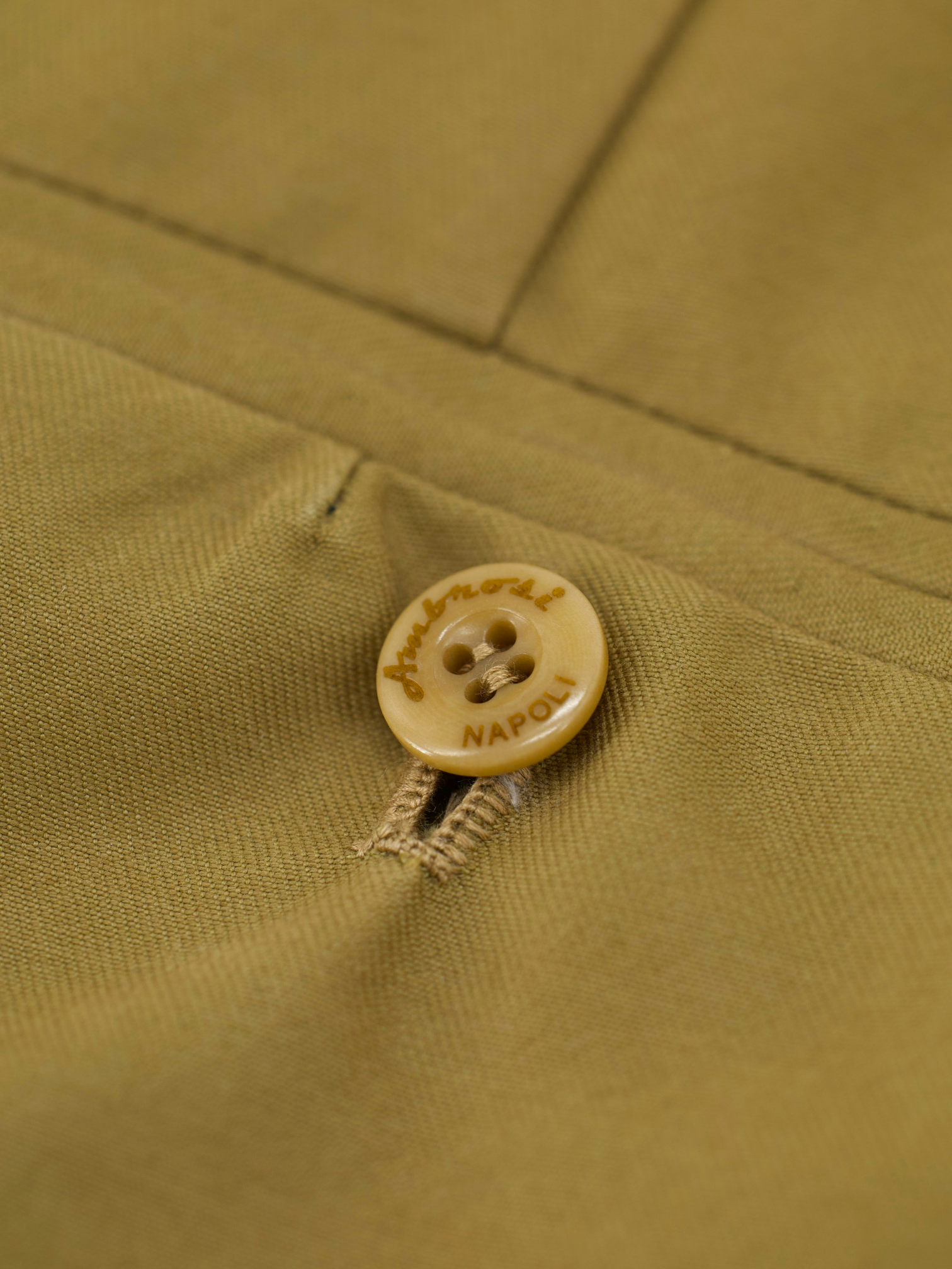 Sartoria Formosa x Ambrosi Honey Heavy-Cotton Twill Neapolitan Suit