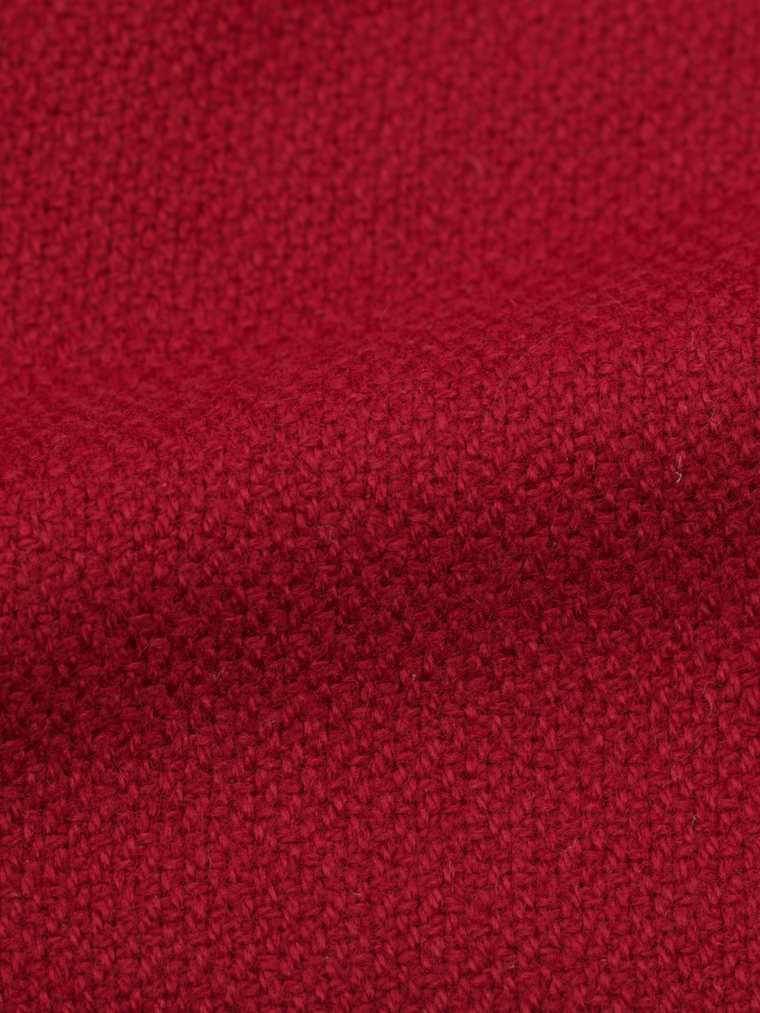 Kiton Cherry Red Pure-Cashmere Double Breasted Micro-Structure Jacket