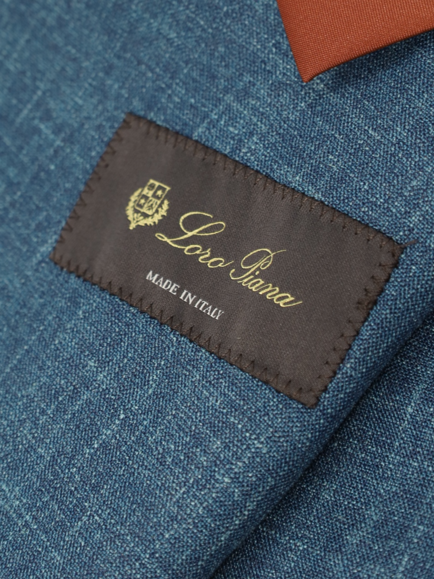 Loro Piana Petrol Wool, Silk & Linen "Summertime" Double-Breasted Jacket