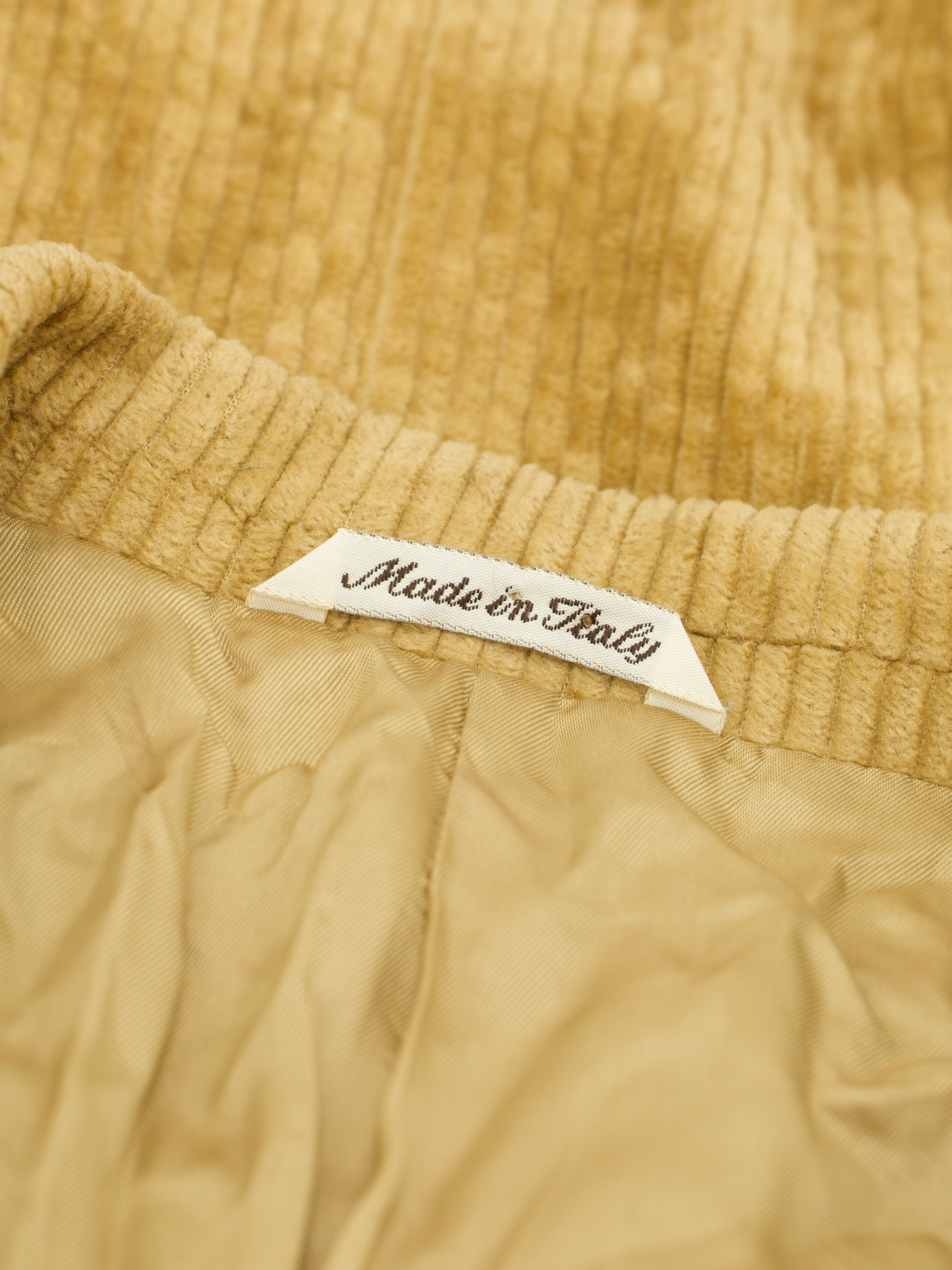 Lardini Brown Cotton Corduroy "Ivy League" Jacket