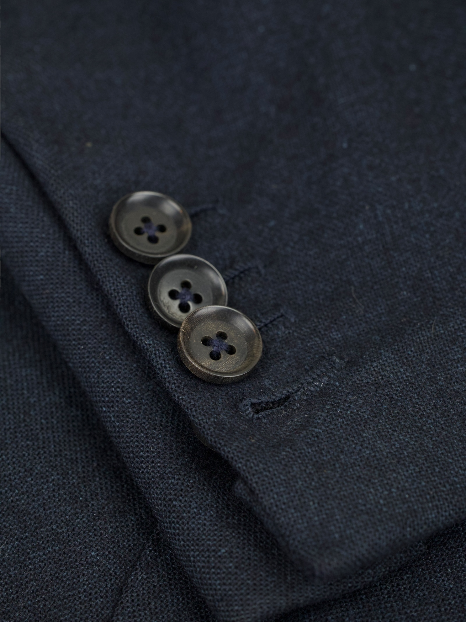 Isaia Navy Plushy Cashmere & Silk "AquaCashmere" Jacket