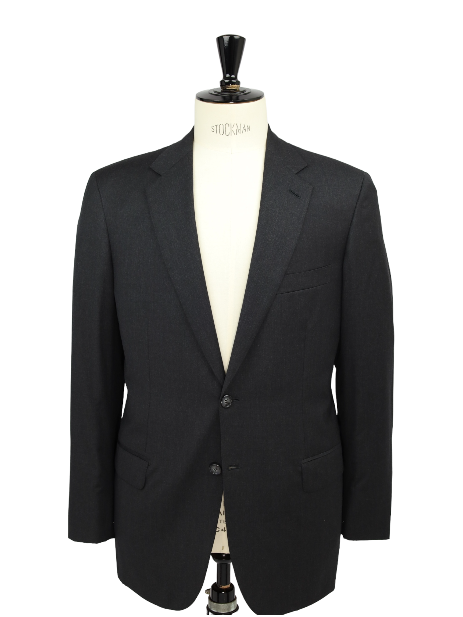 Brioni Anthracite Super 150's Parlamento Jacket