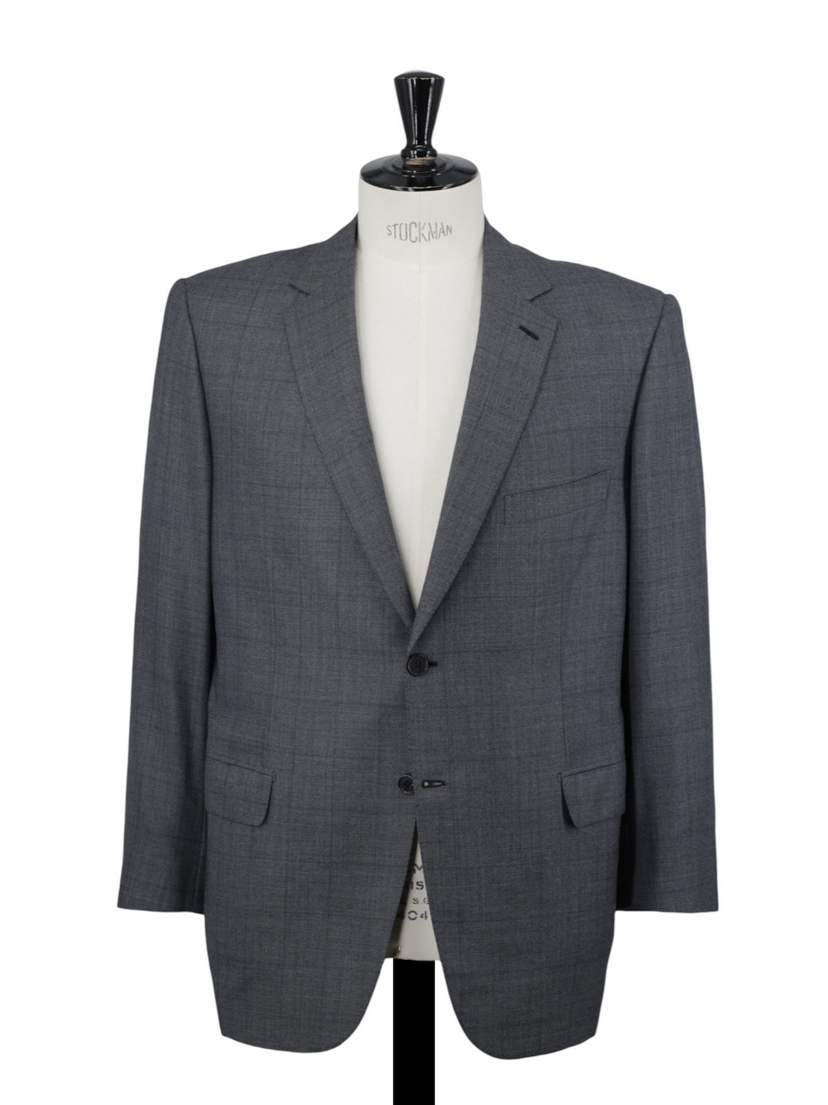 Brioni Grey Fine-Wool Timeless Birdseye & Windowpane Secolo Suit