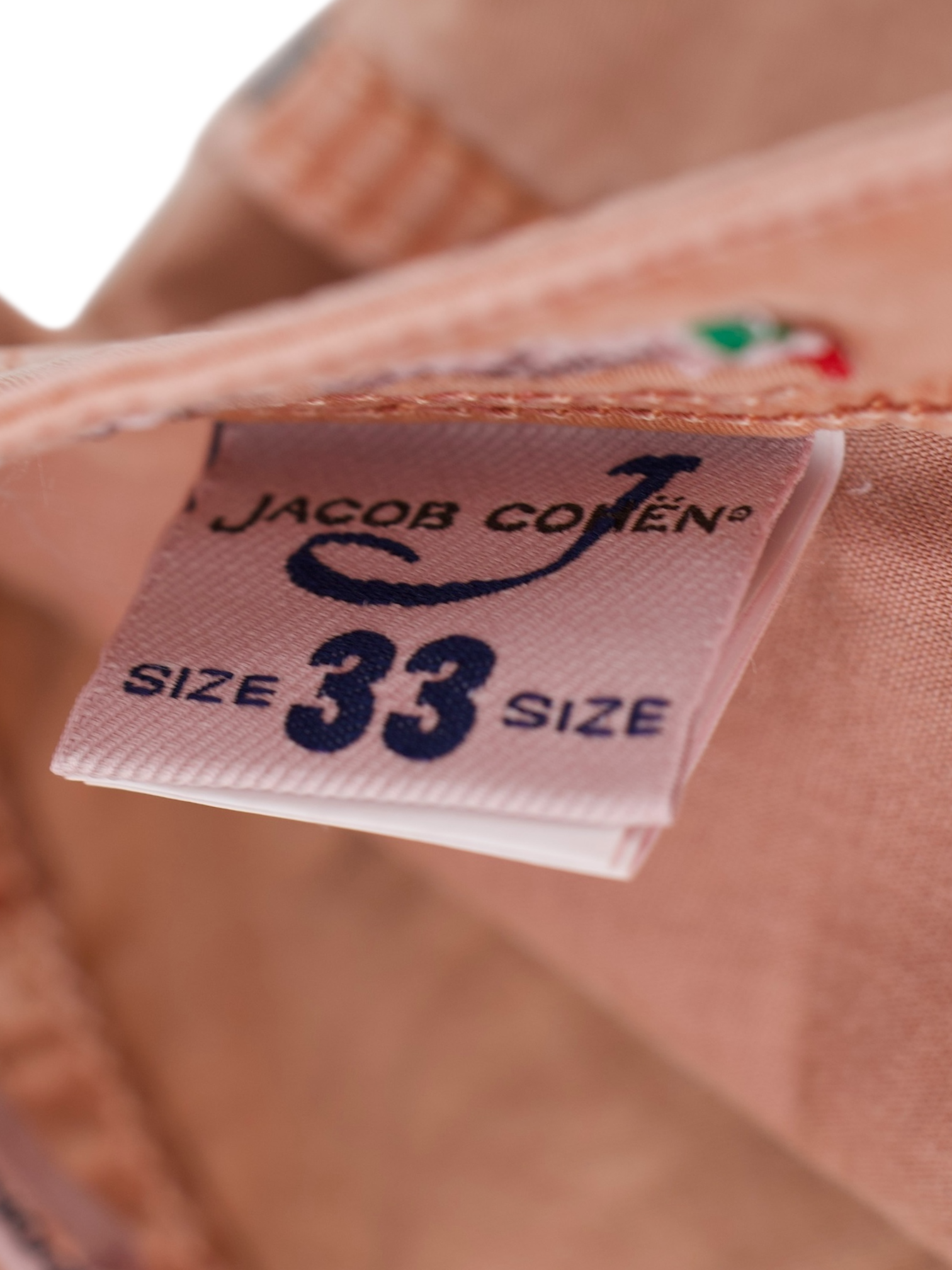 Jacob Cohen Seashell Pink 5-Pocket Cotton-Stretch 688 Chino