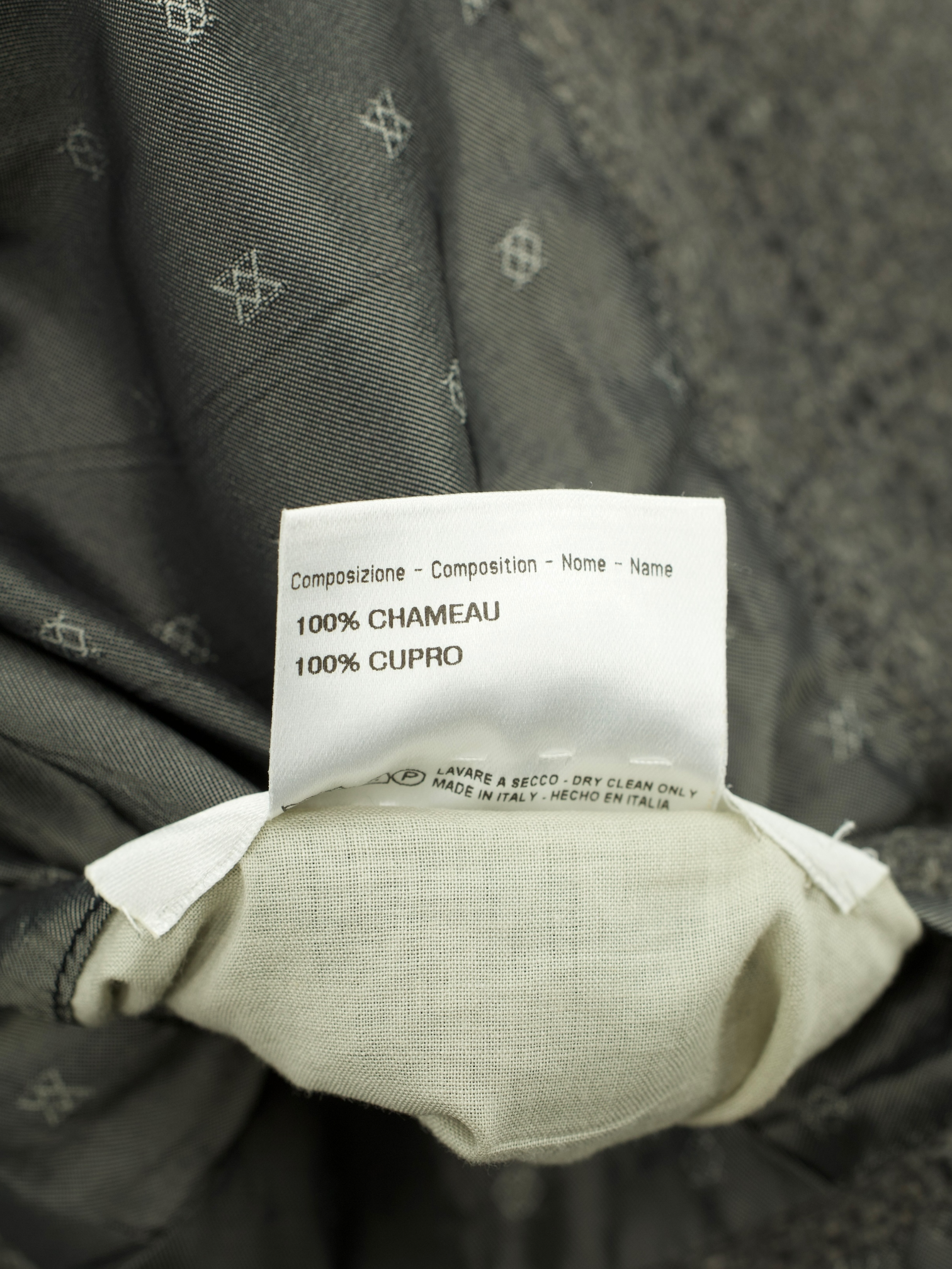 Brioni Vintage Sage Grey Pure Camel Windowpane Traiano Jacket