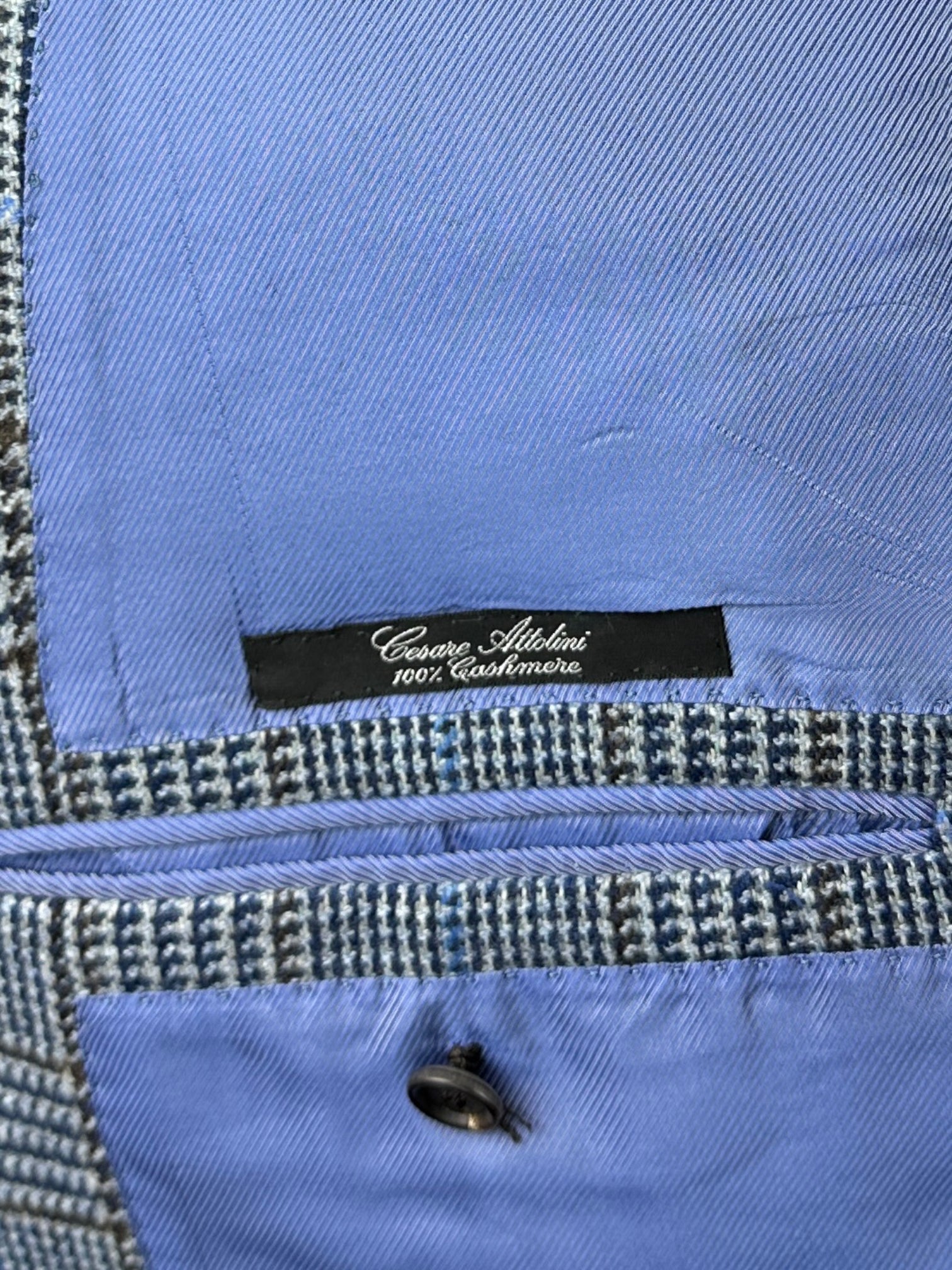 Cesare Attolini Light Blue Cashmere Jacket