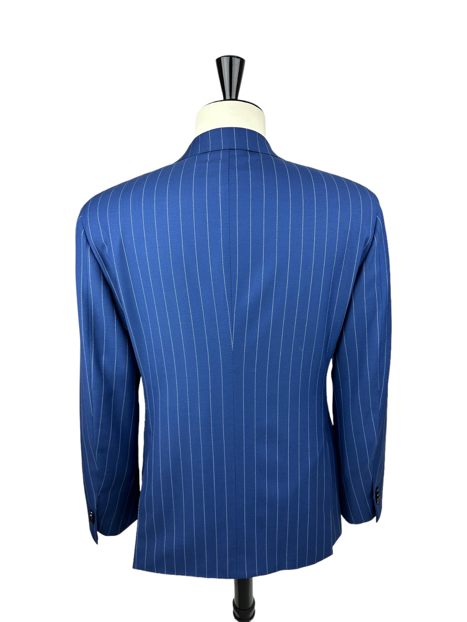 Caruso Royal Blue Boheme Pinstripe Suit + Extra Trousers