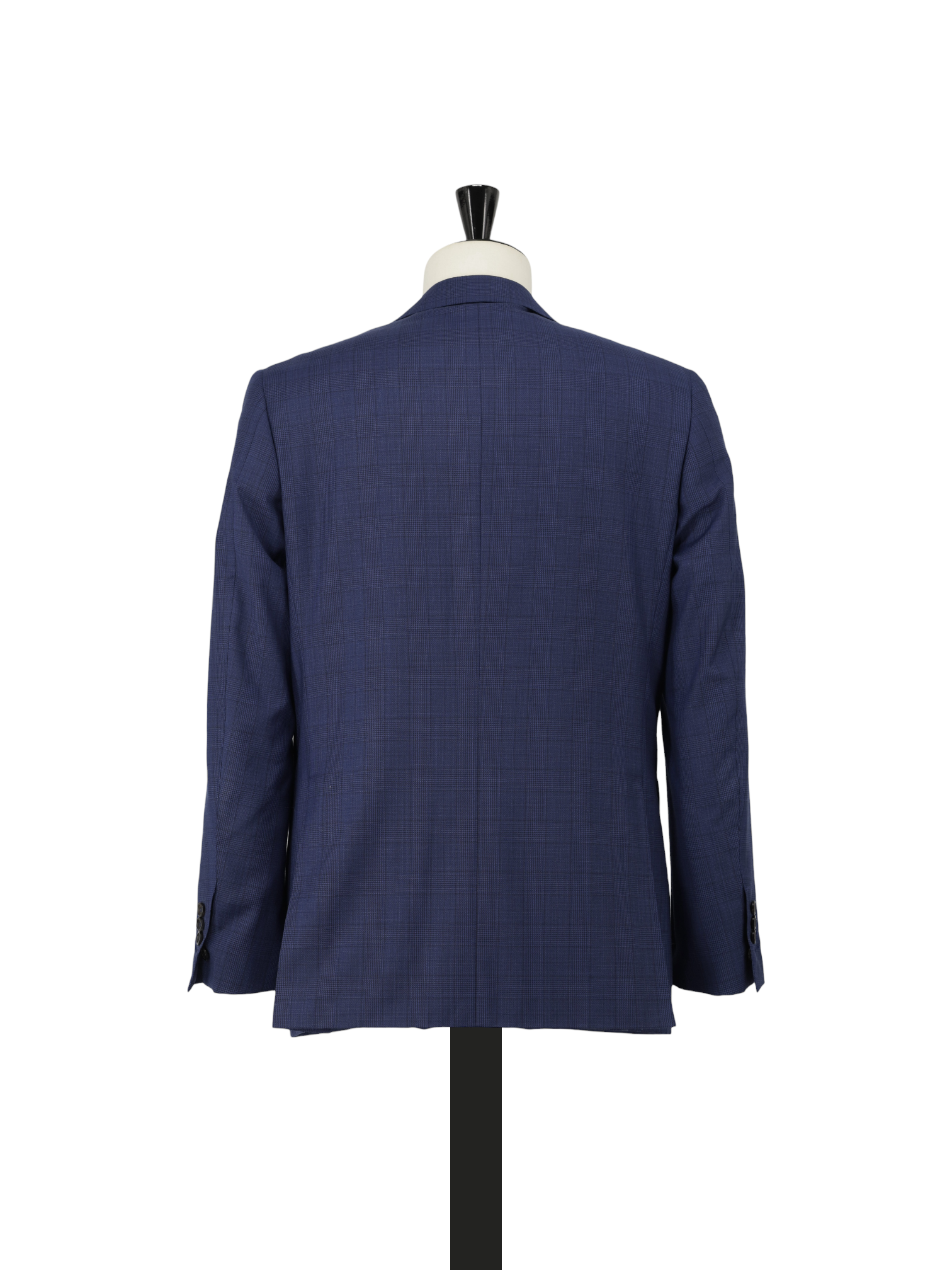 Canali Bright-Blue Super 150's Glenplaid Suit