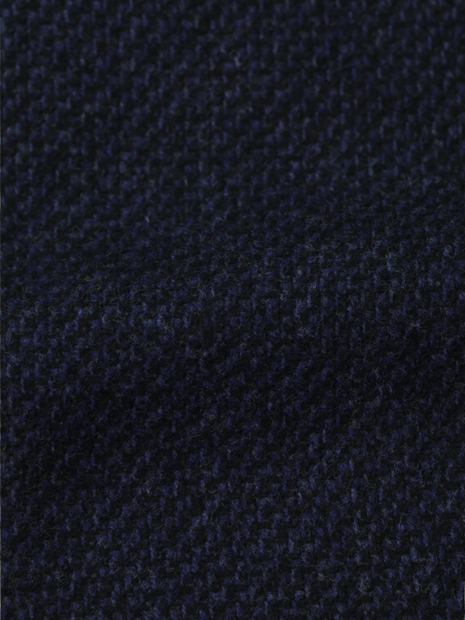 Kiton Blue Wool & Cashmere Bicolor Micro-Structure Jacket