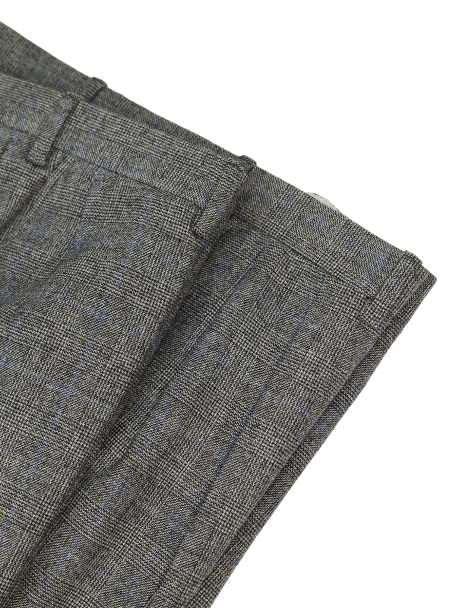 Brioni Grey Prince of Wales Check Flannel Nomentano Suit