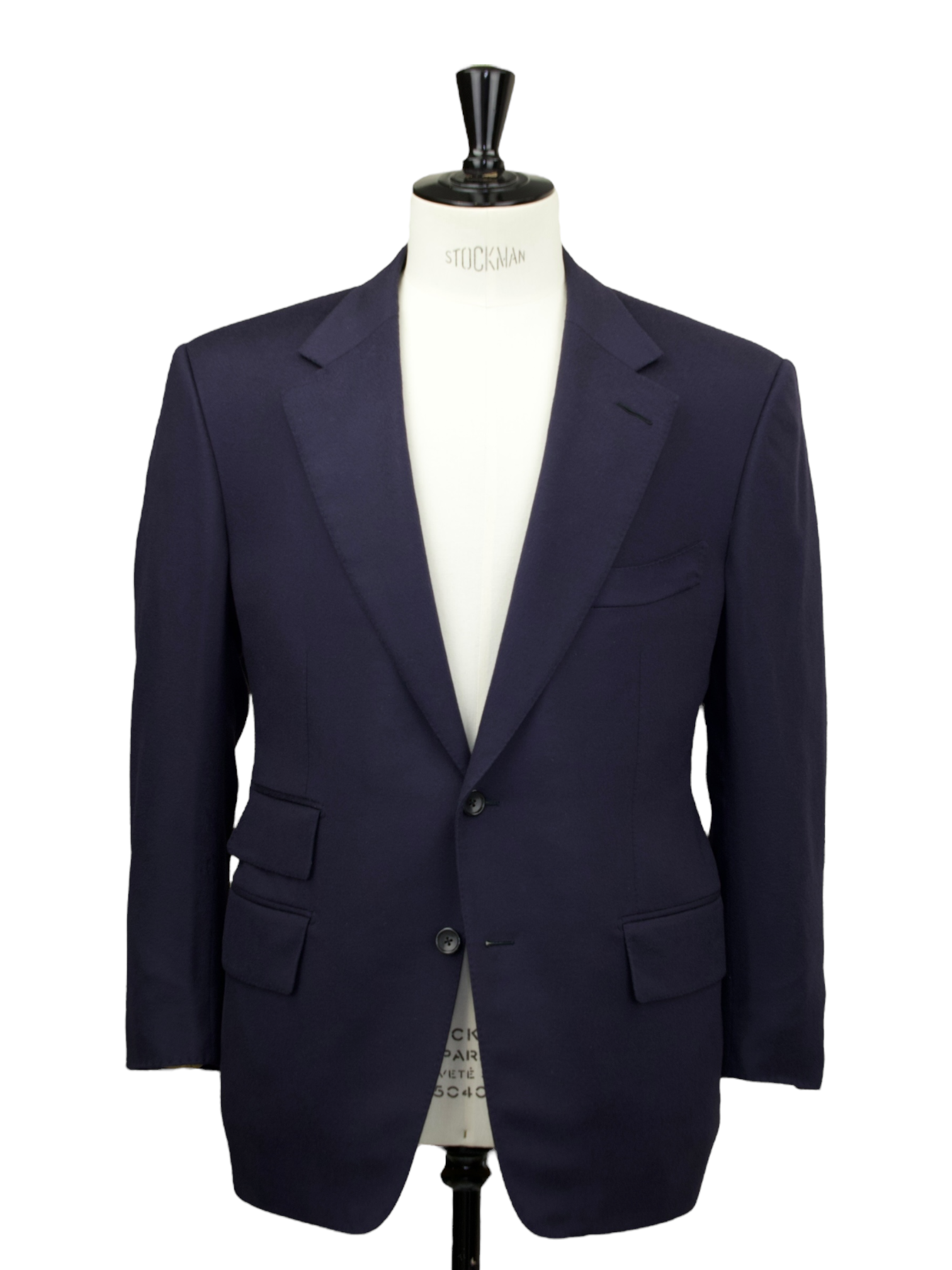 Tom Ford Navy Pure Cashmere Windsor Jacket