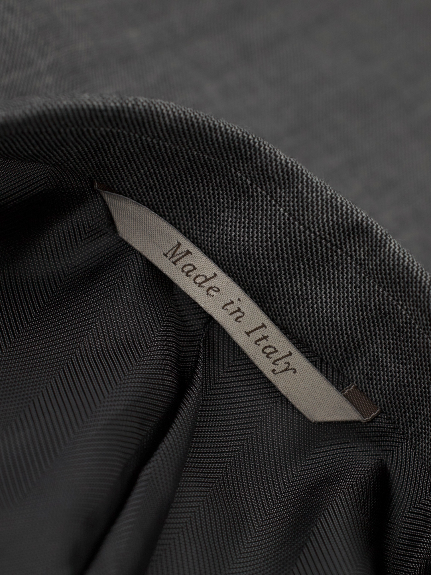 Canali Light Grey Fine-Wool Sharksin Suit